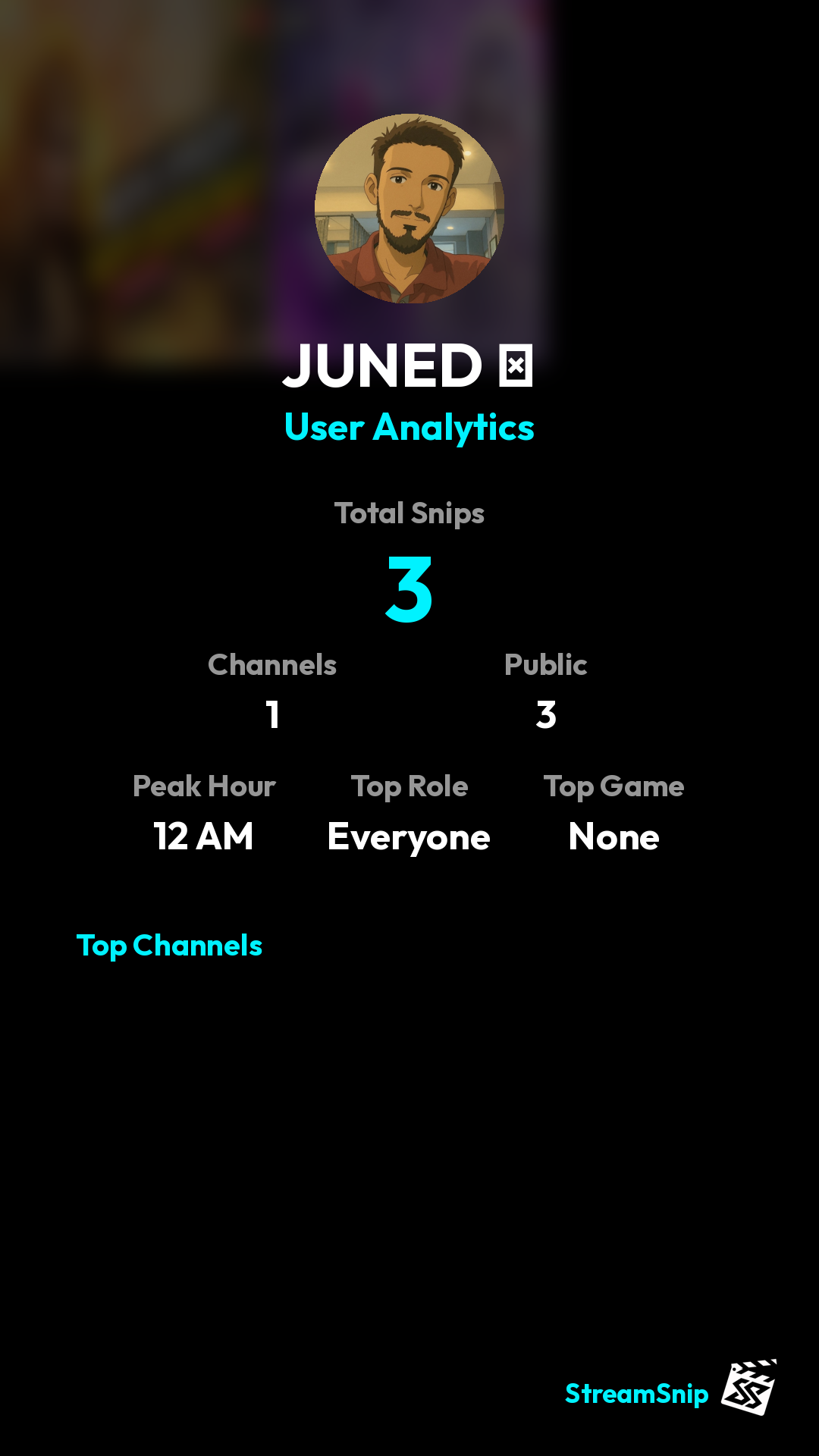 Stats Share Card