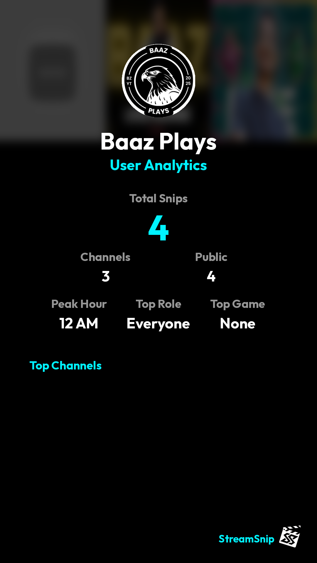 Stats Share Card