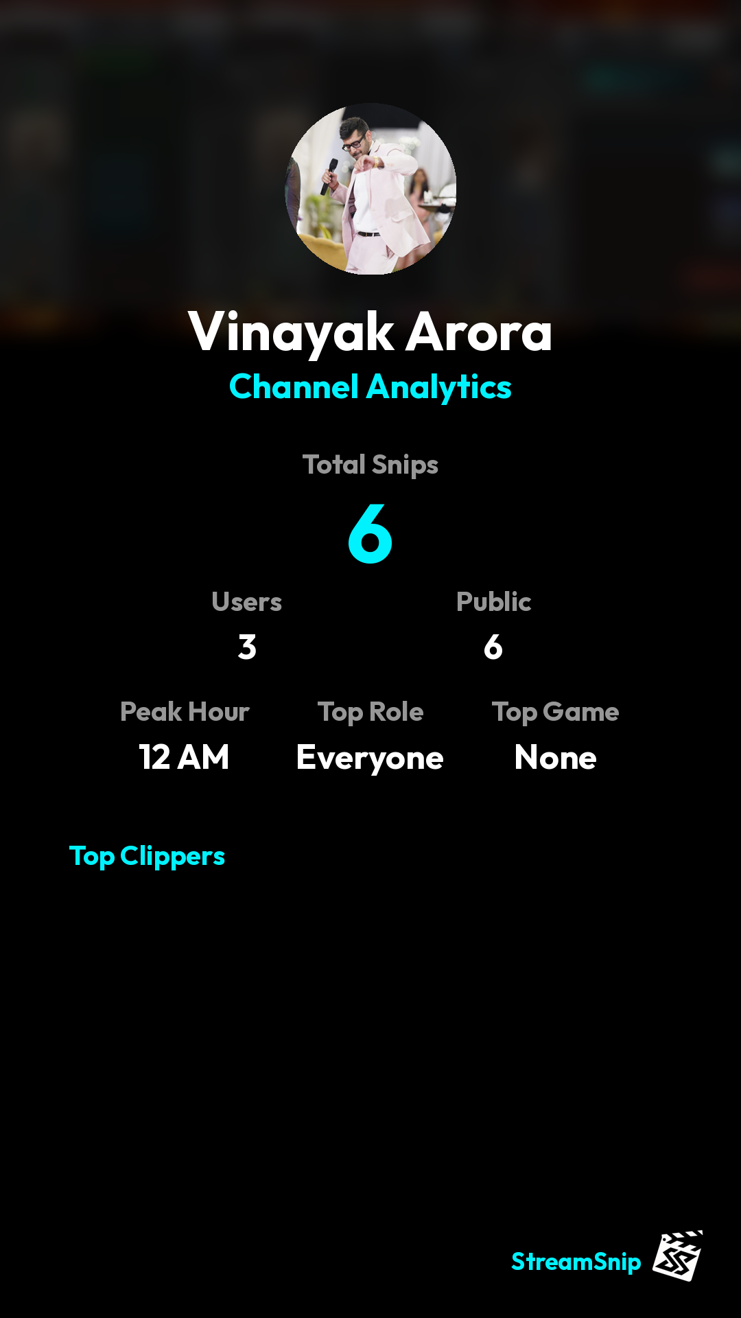 Stats Share Card