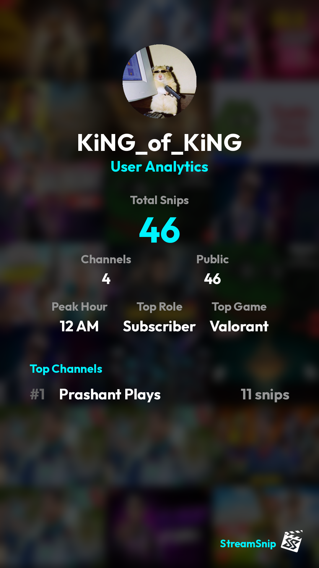 Stats Share Card