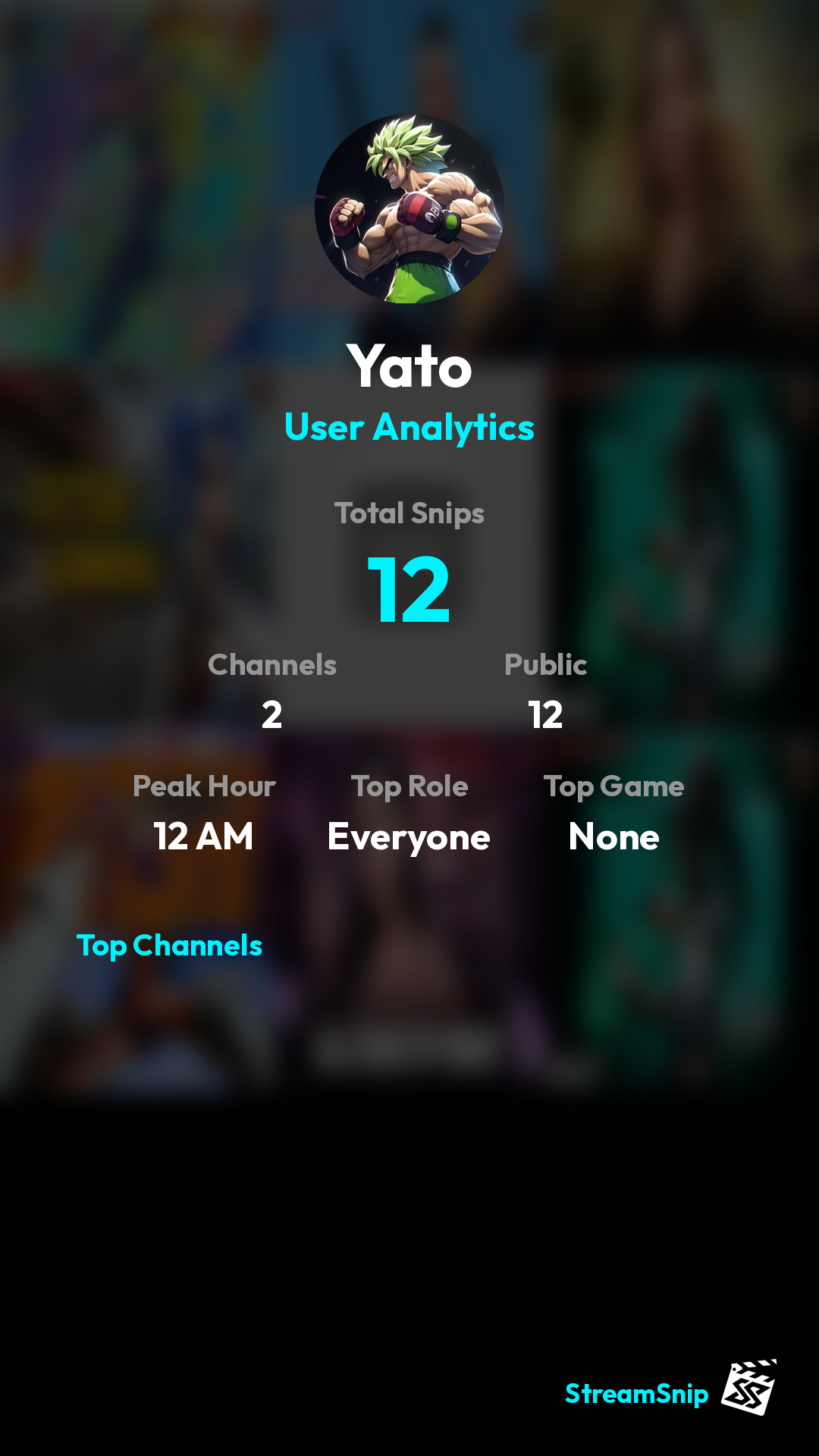 Stats Share Card