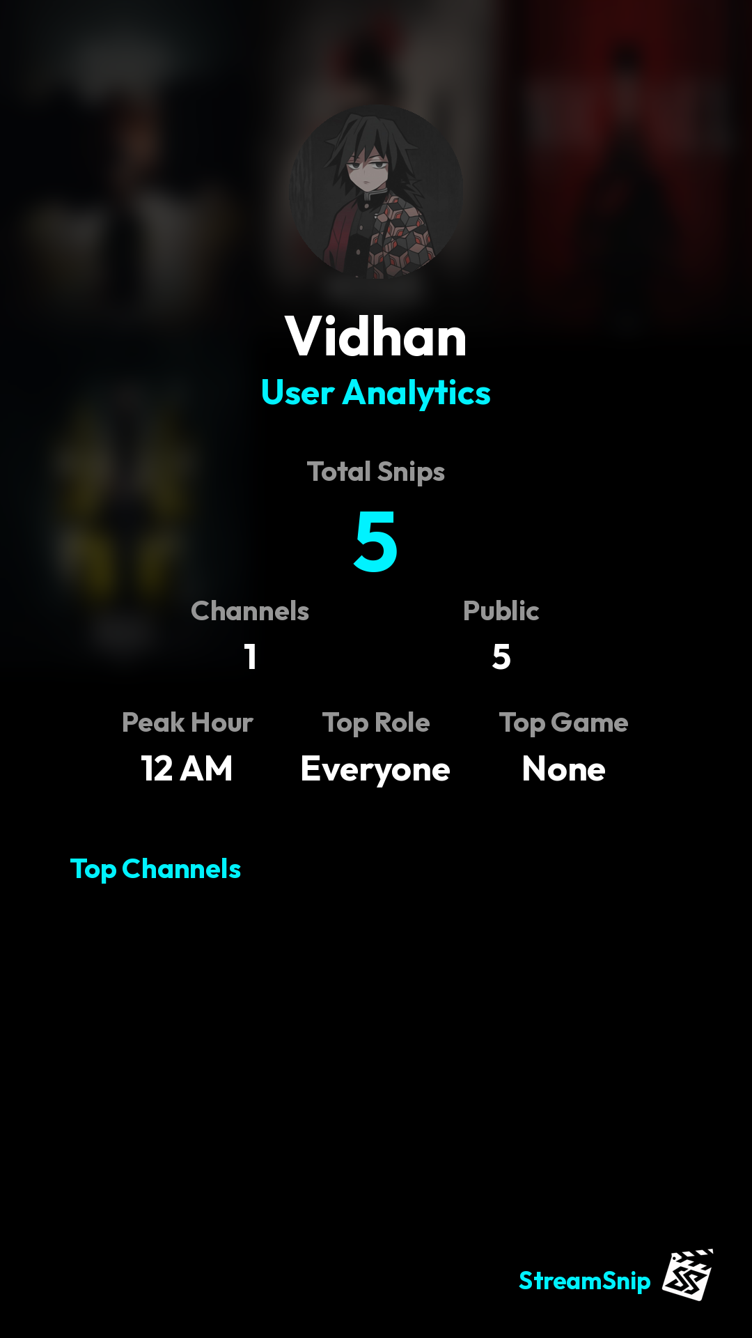 Stats Share Card