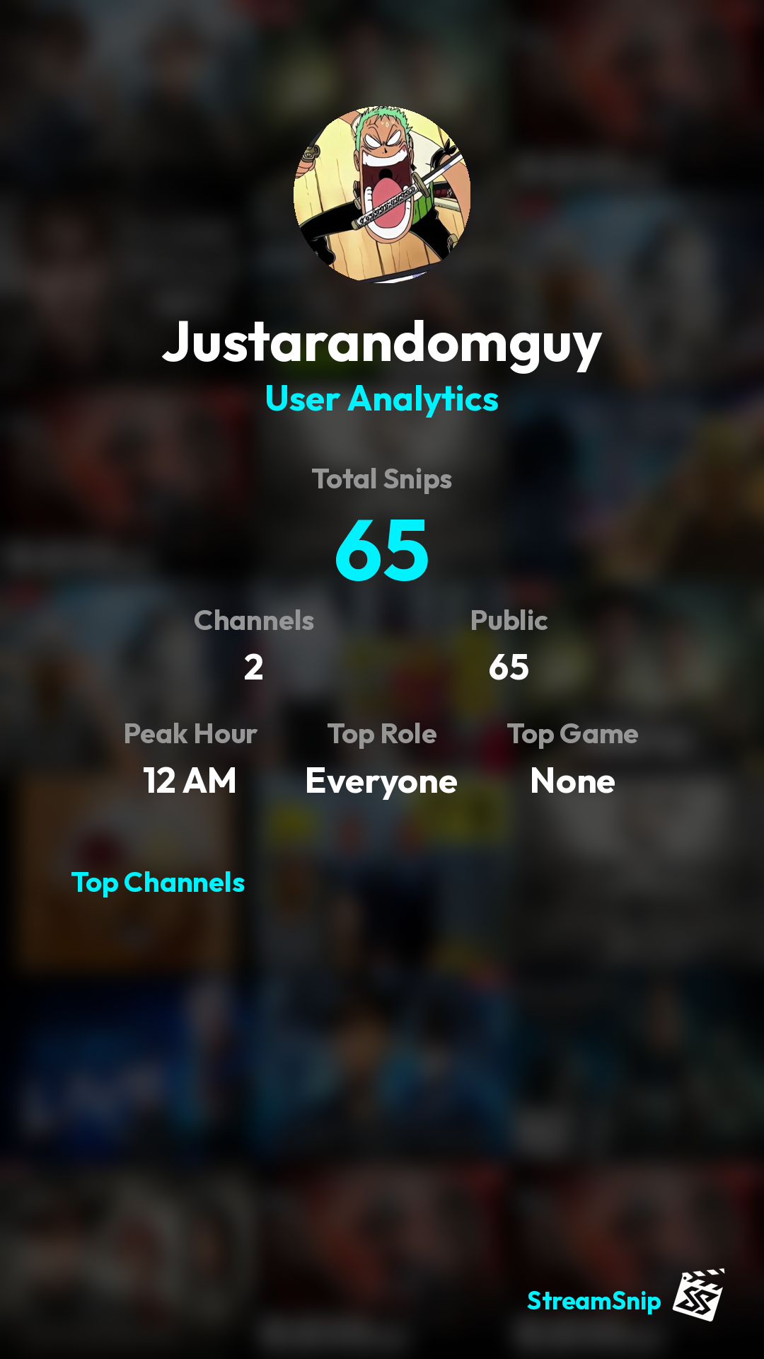 Stats Share Card