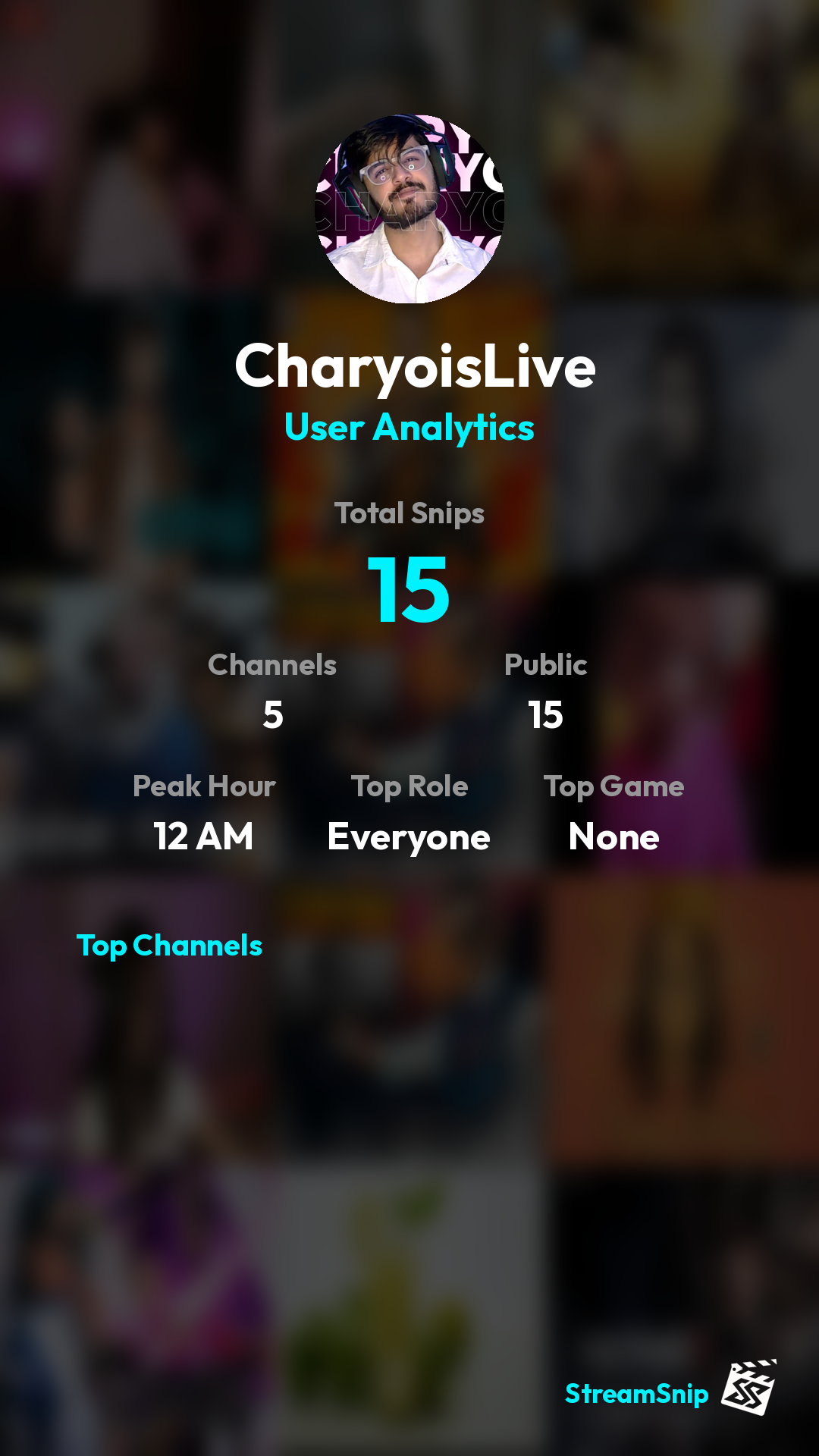 Stats Share Card