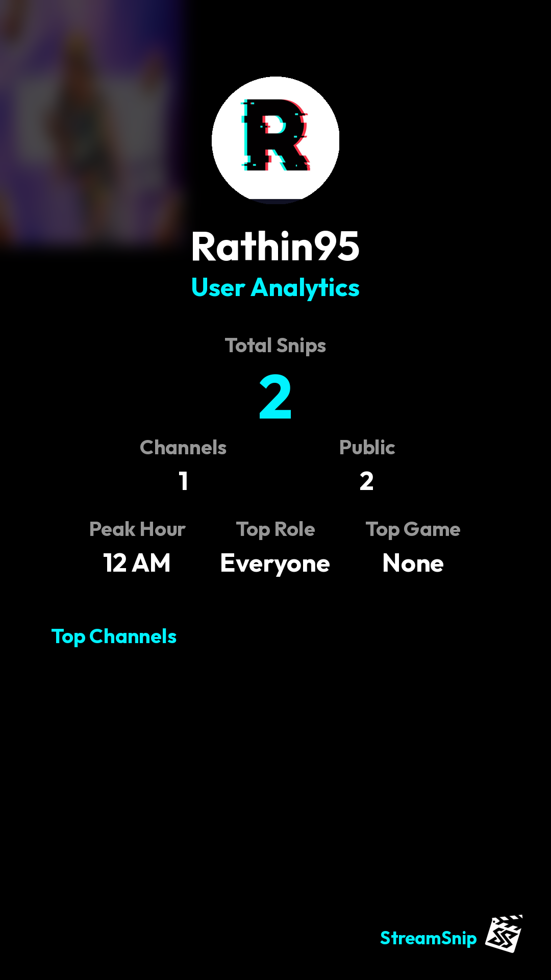 Stats Share Card
