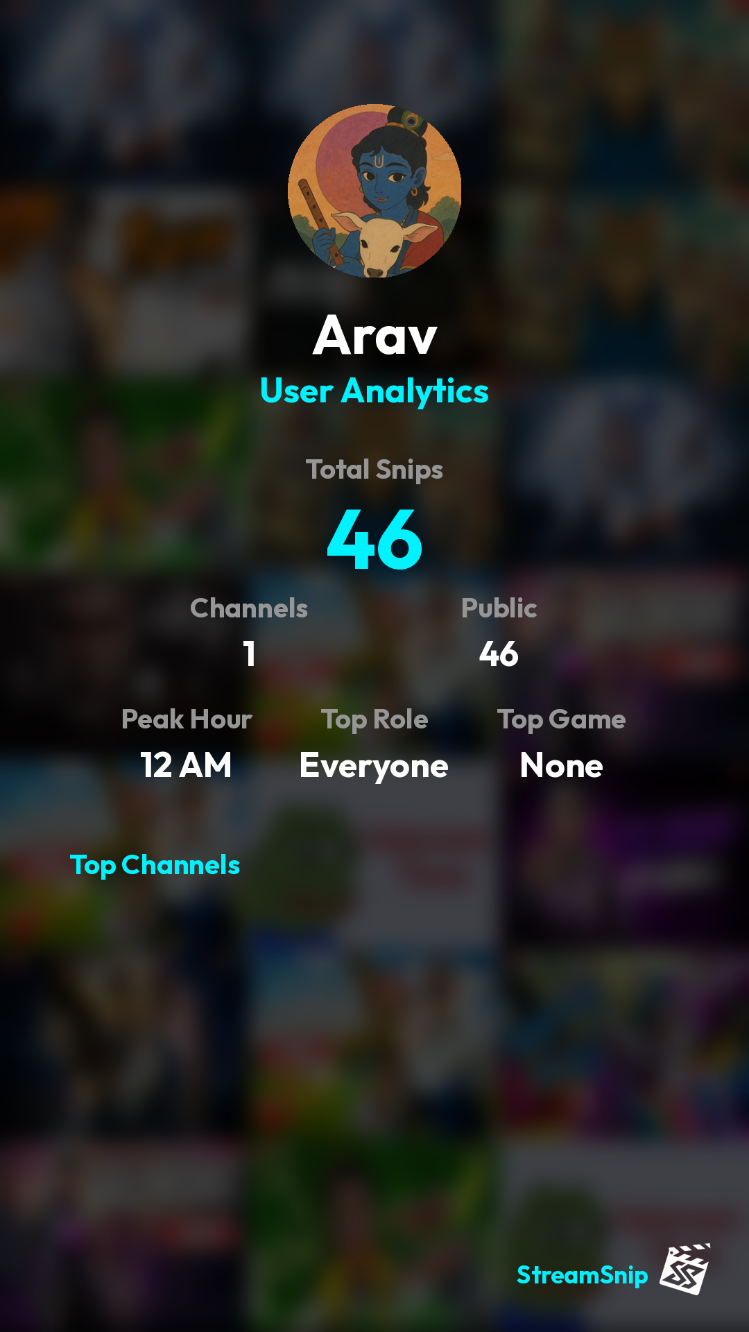 Stats Share Card