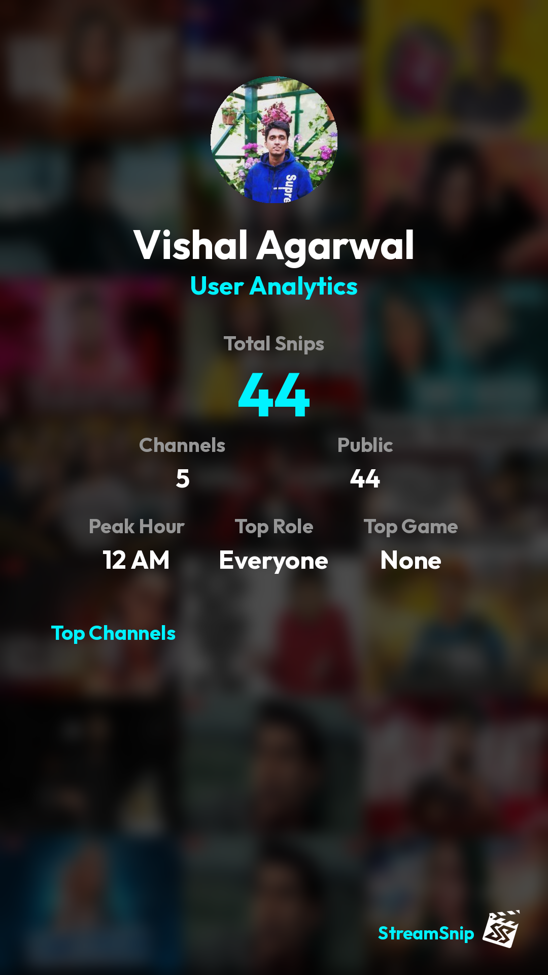 Stats Share Card