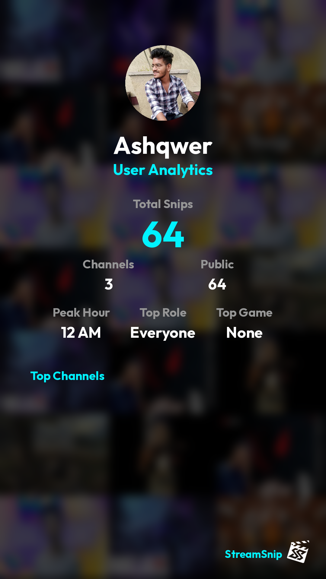 Stats Share Card