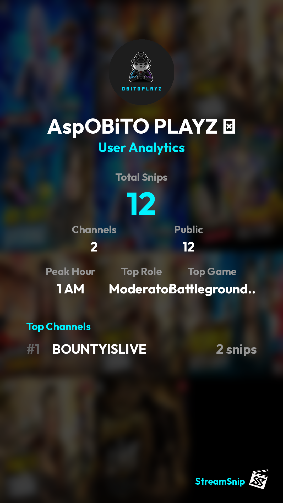 Stats Share Card