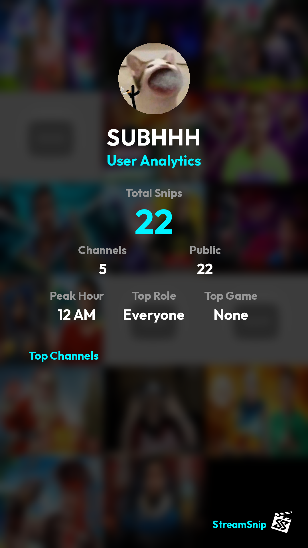 Stats Share Card