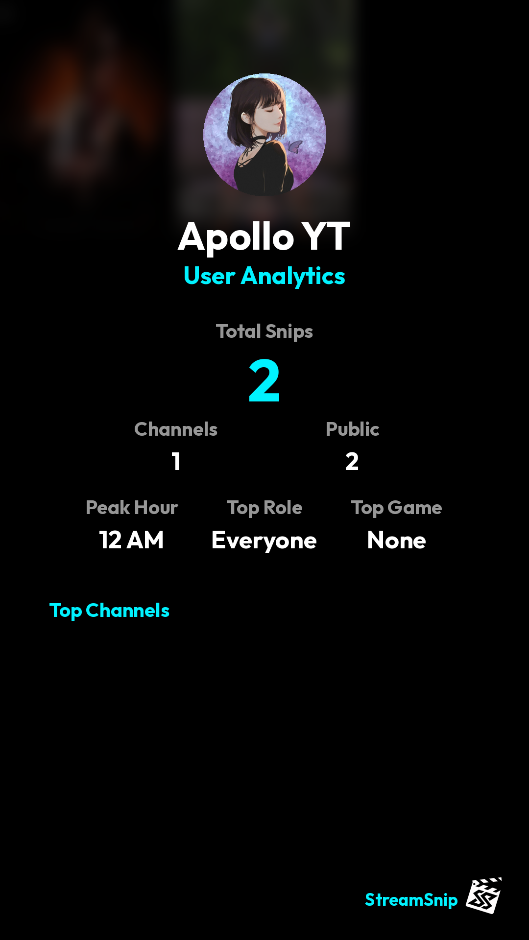 Stats Share Card