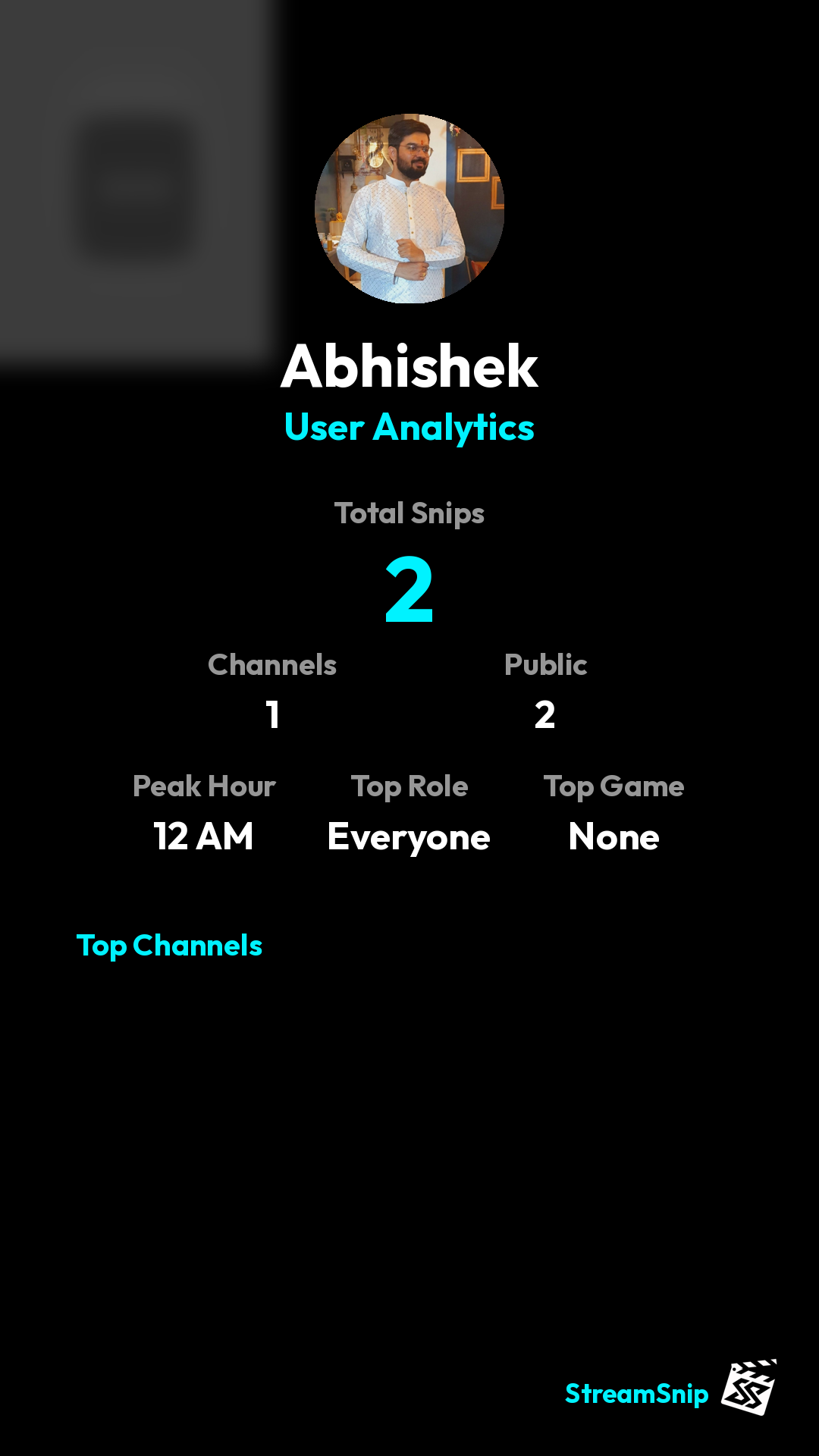 Stats Share Card