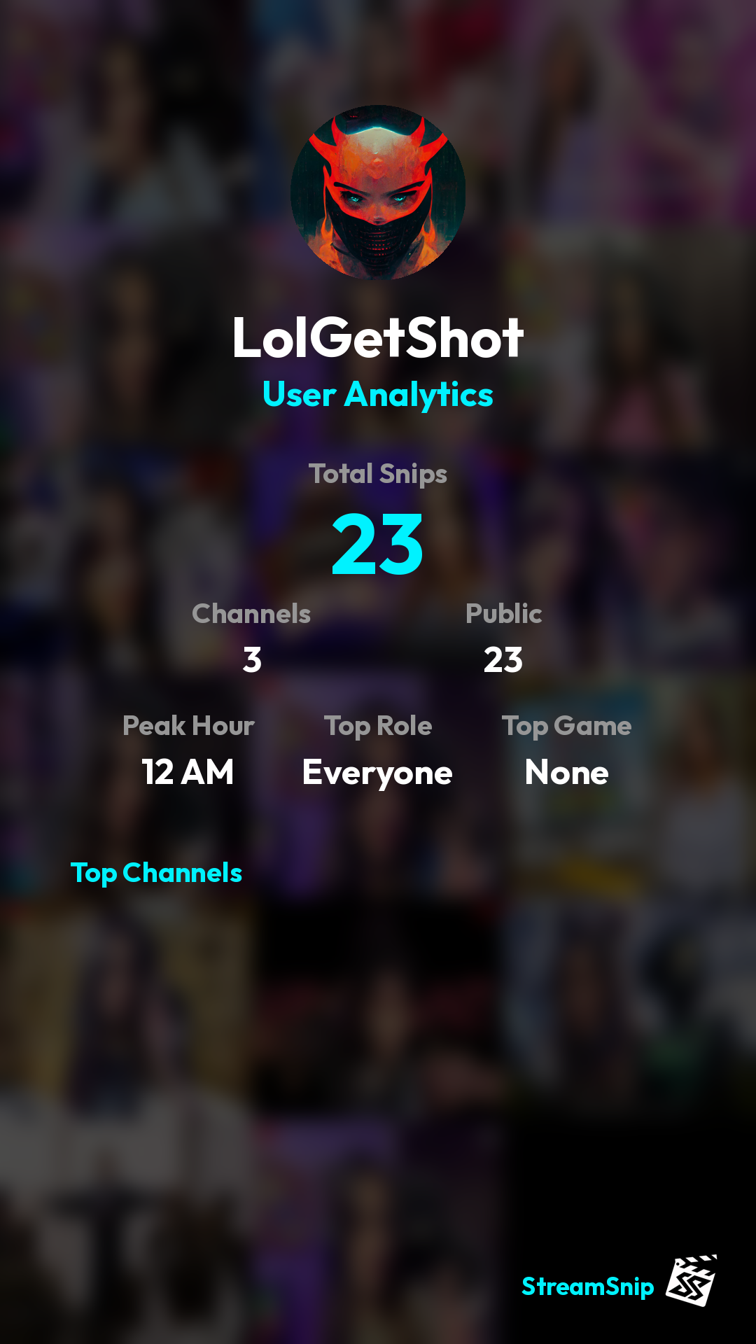 Stats Share Card