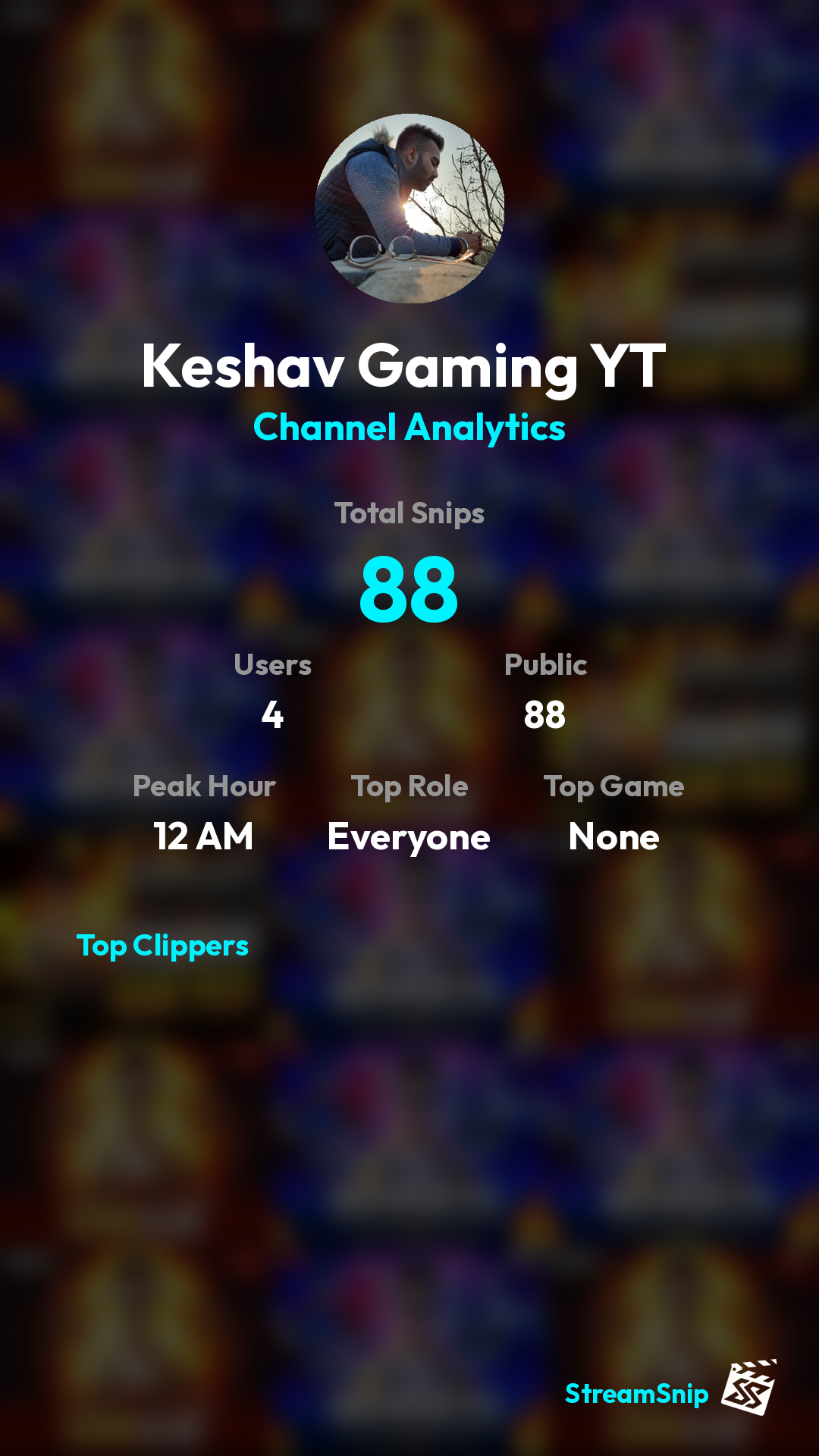 Stats Share Card