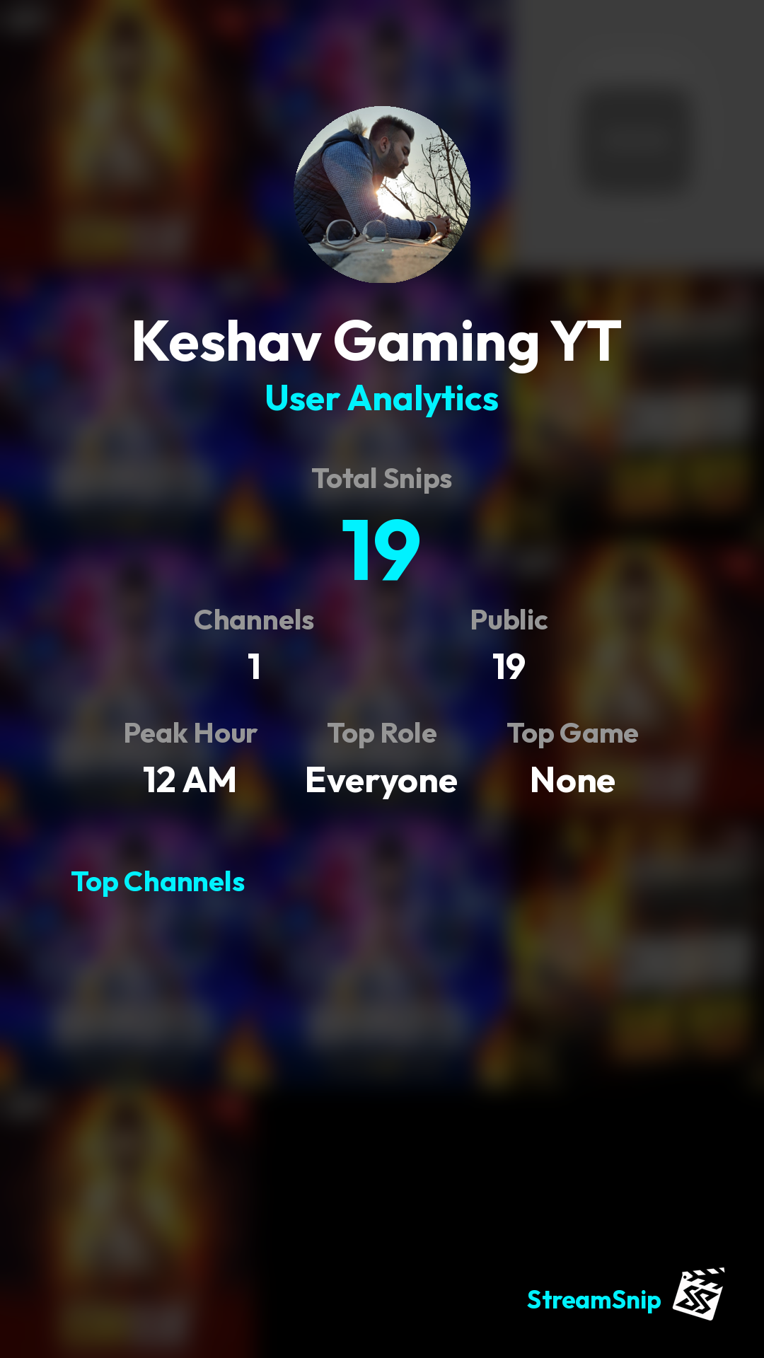 Stats Share Card