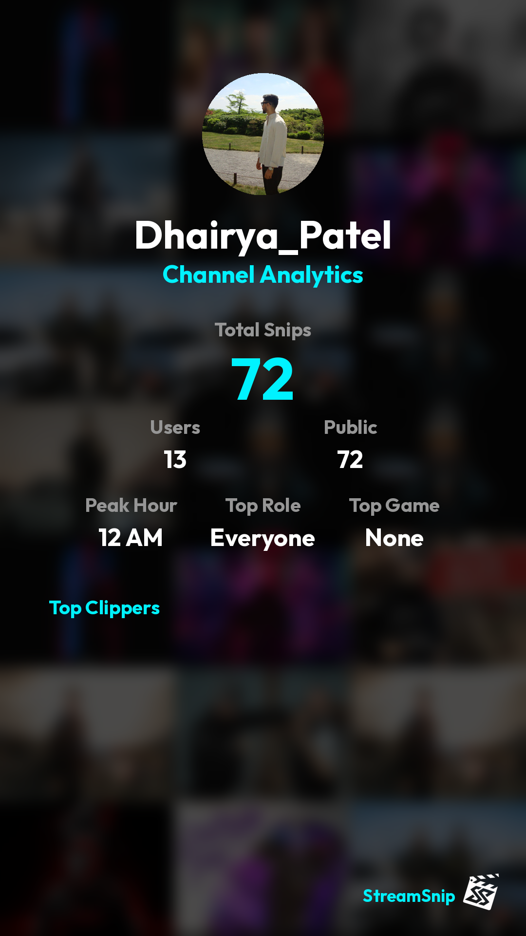 Stats Share Card