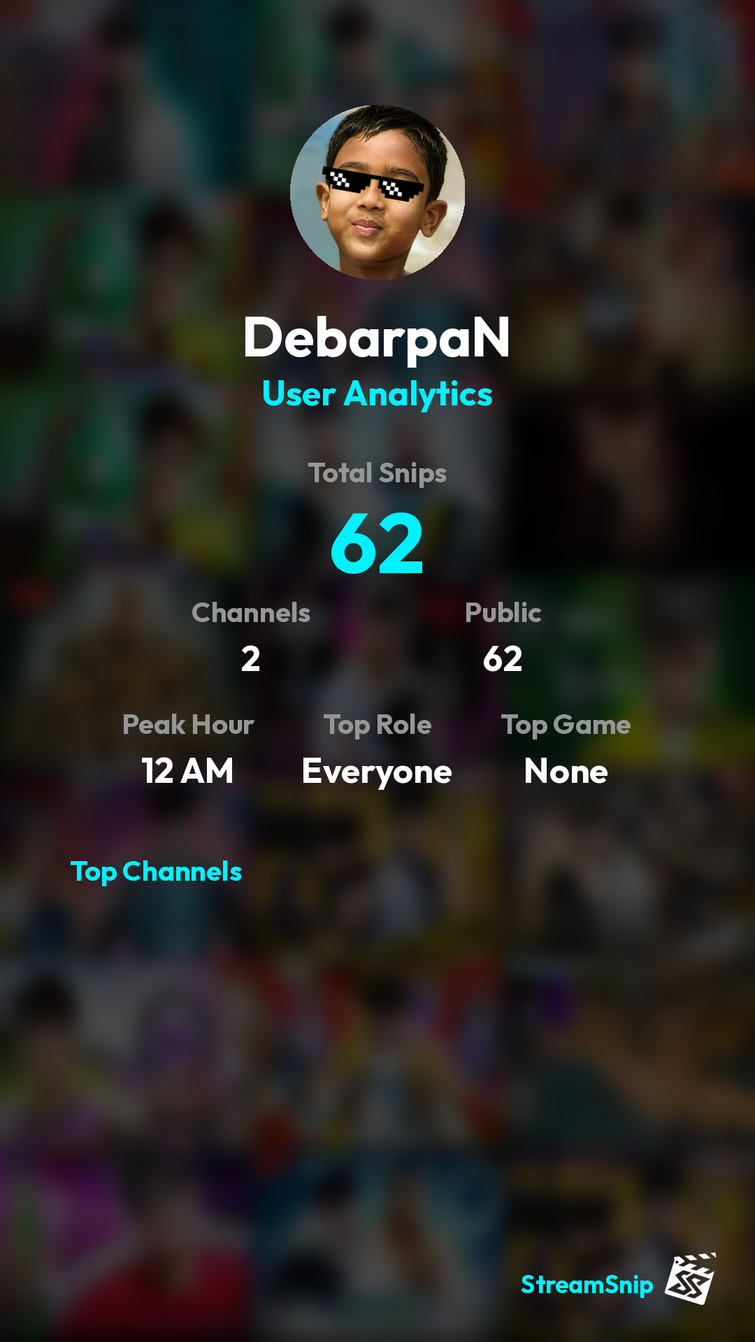 Stats Share Card
