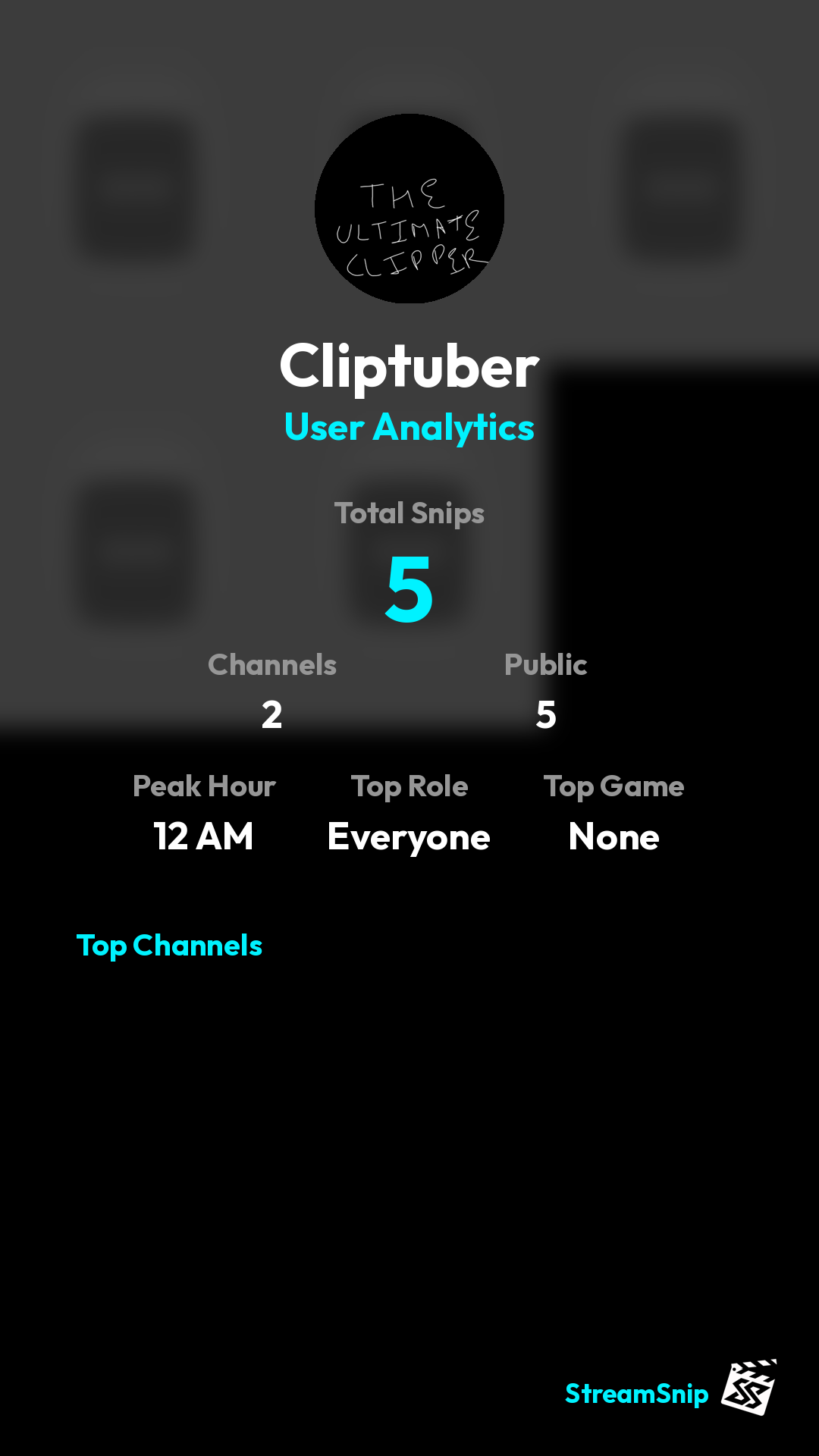 Stats Share Card