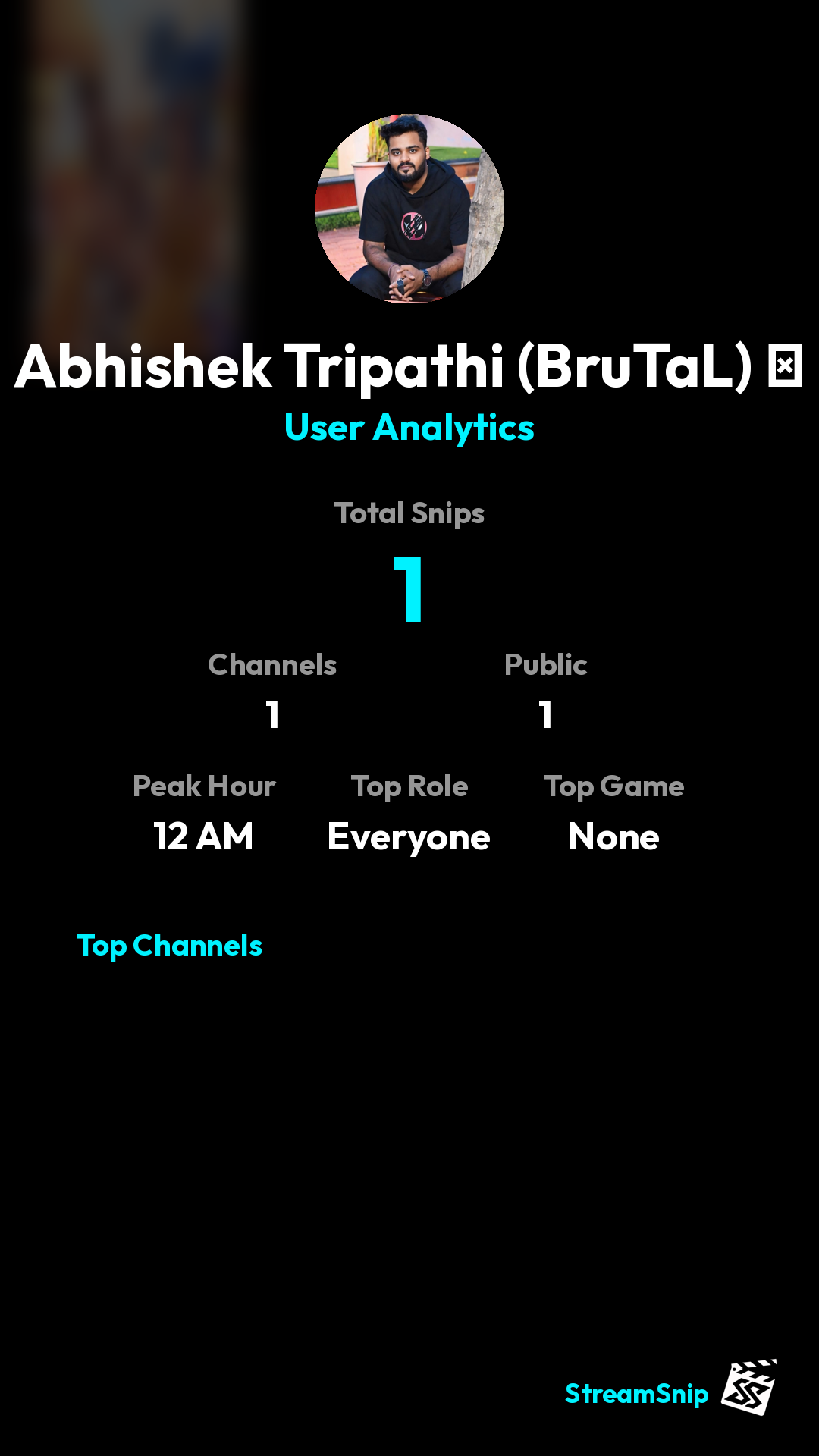 Stats Share Card