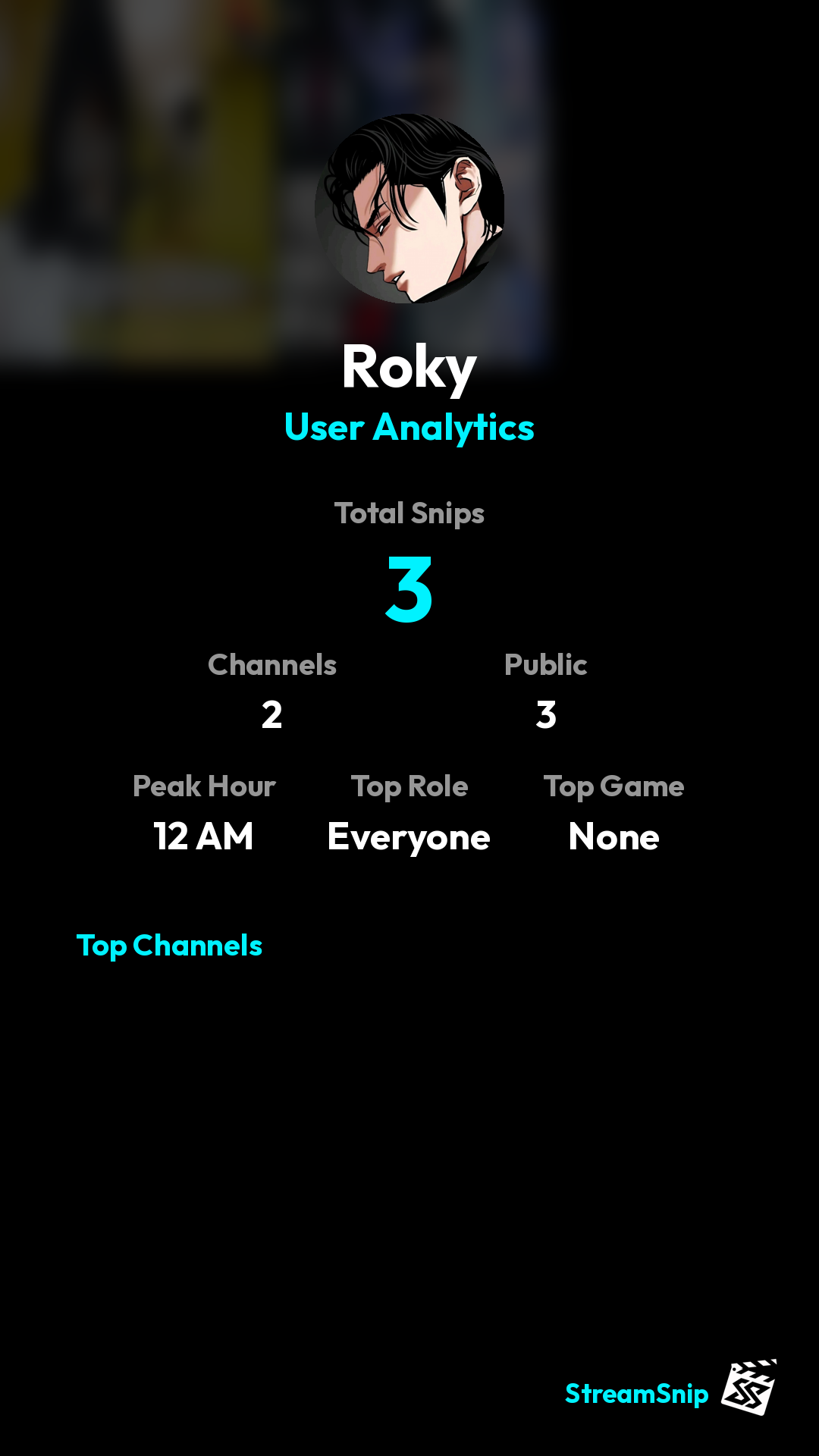 Stats Share Card