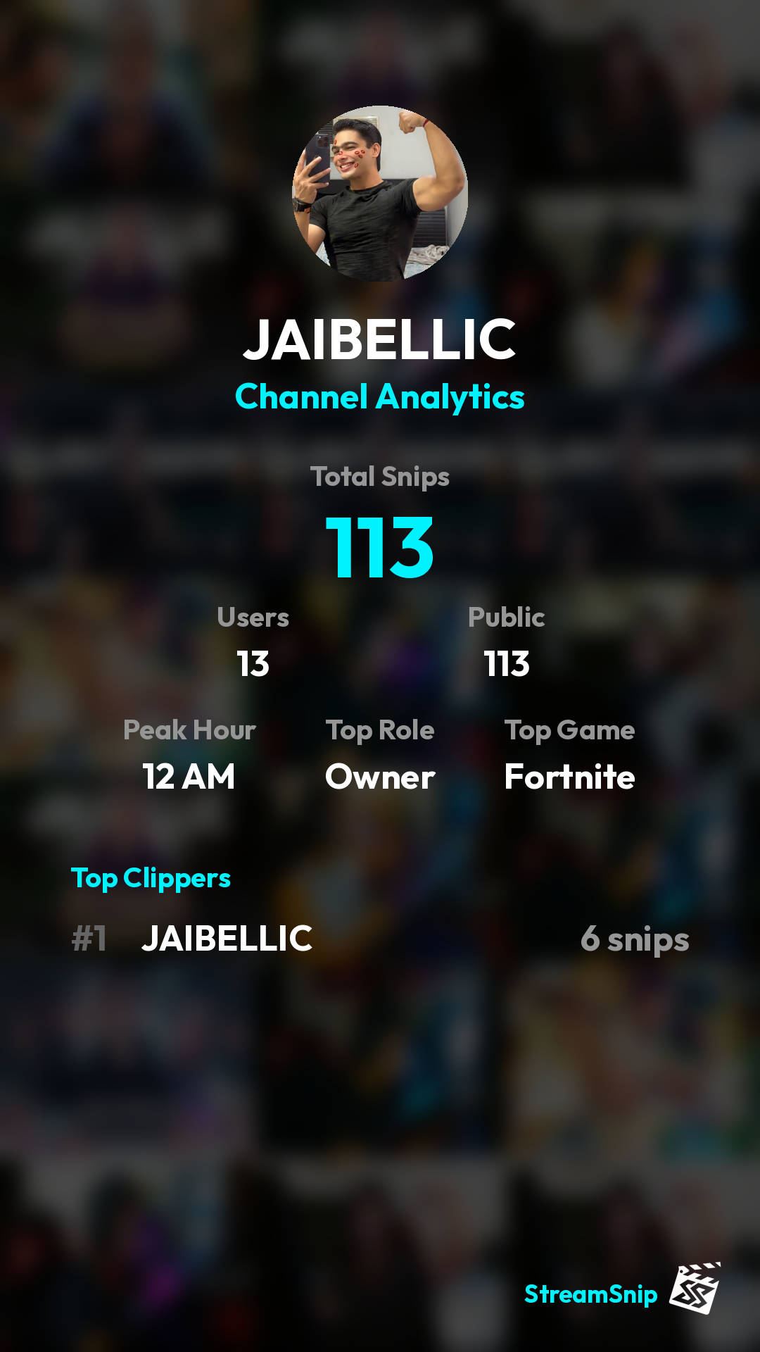 Stats Share Card