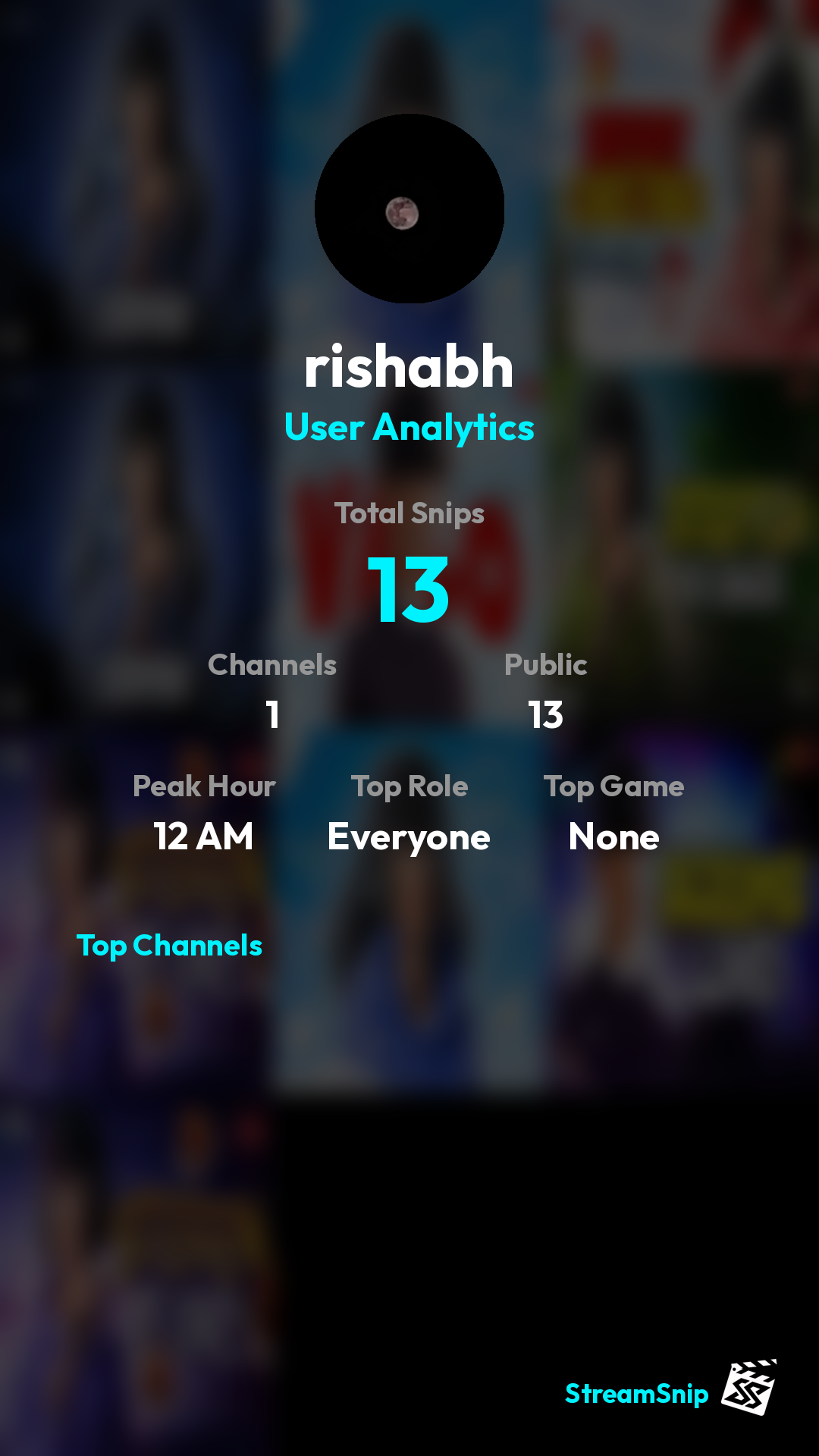 Stats Share Card