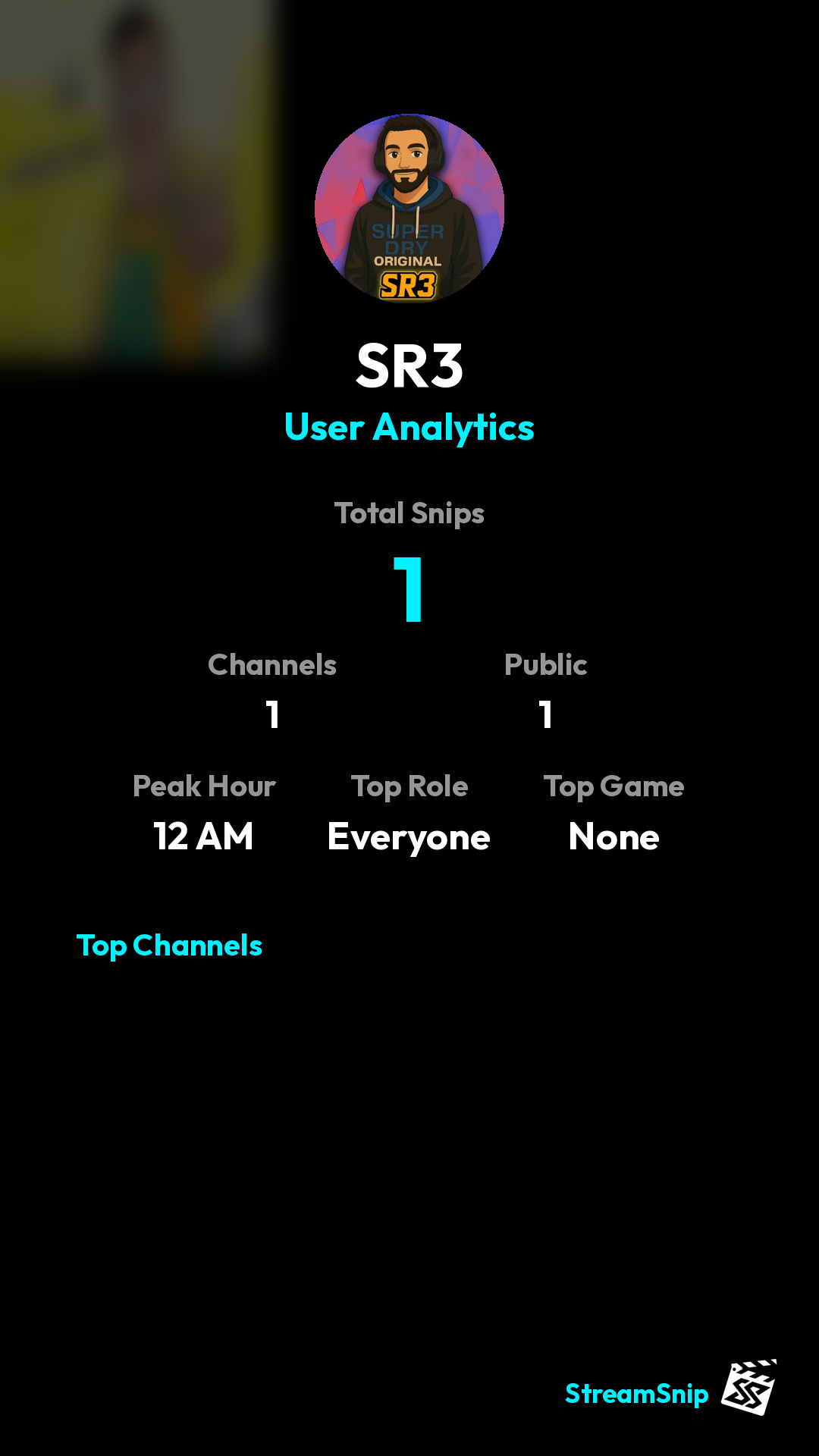Stats Share Card