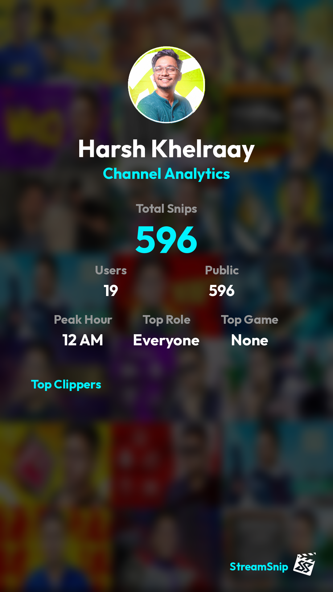 Stats Share Card