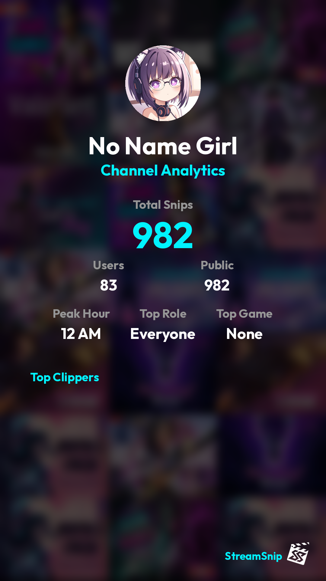 Stats Share Card