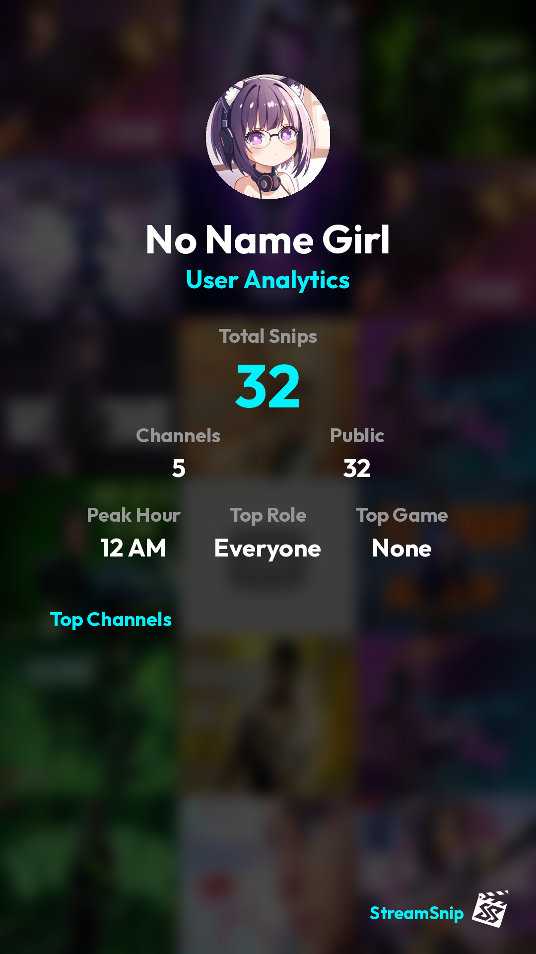 Stats Share Card