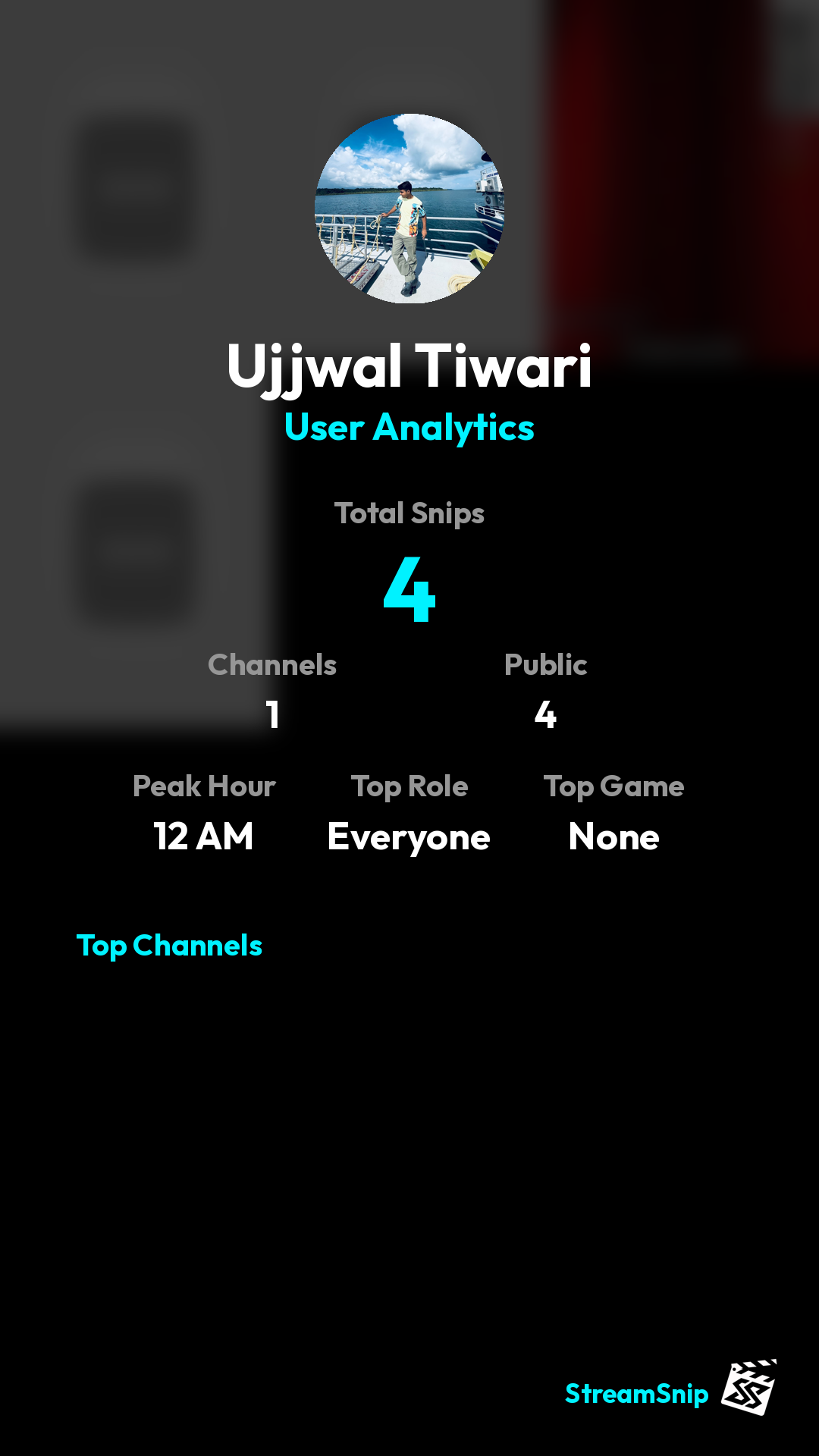 Stats Share Card