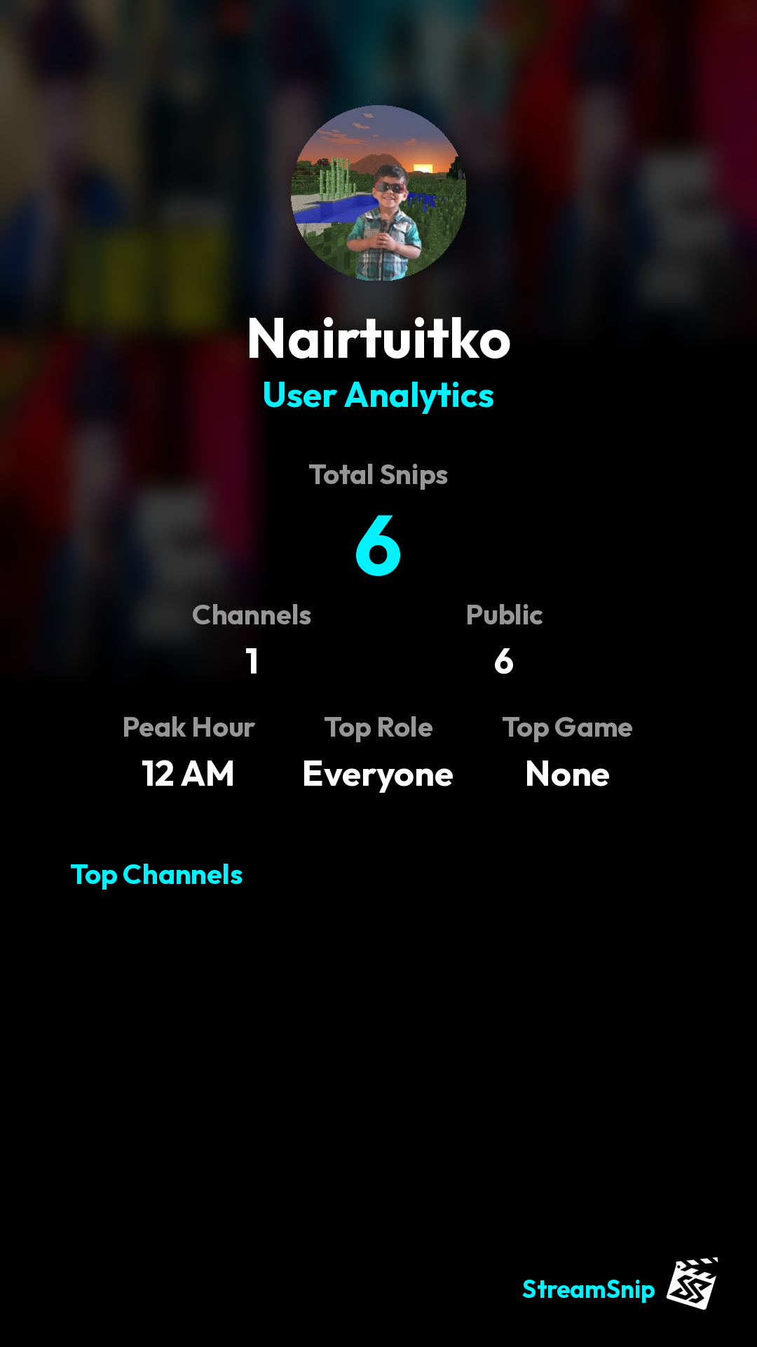 Stats Share Card