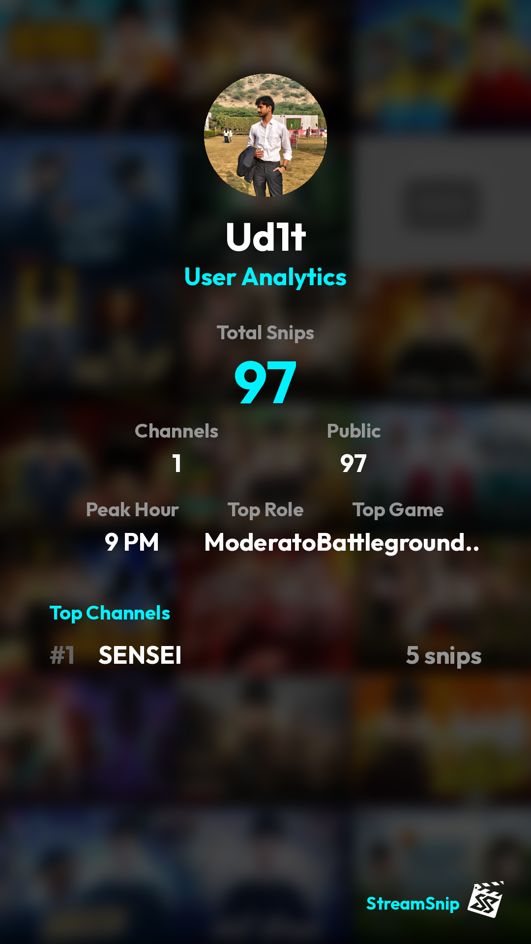 Stats Share Card