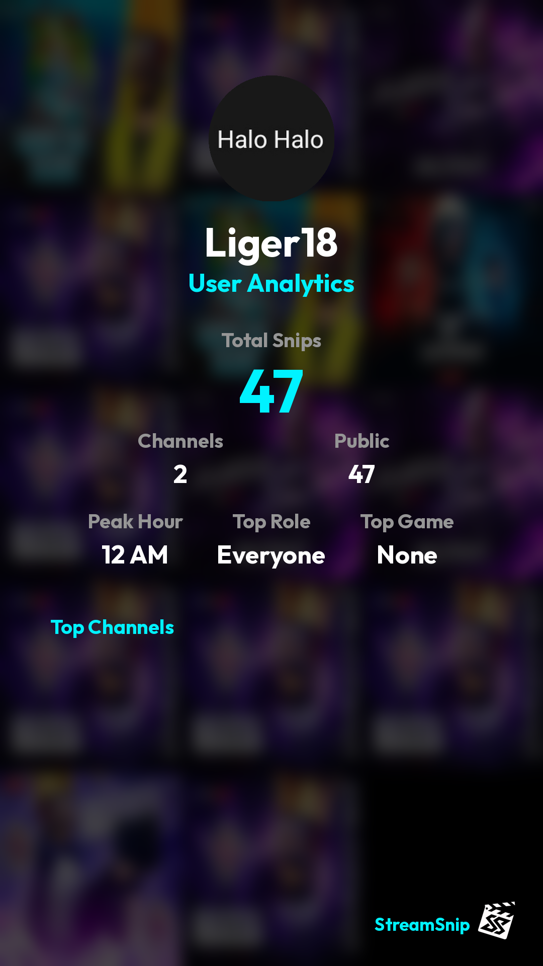 Stats Share Card