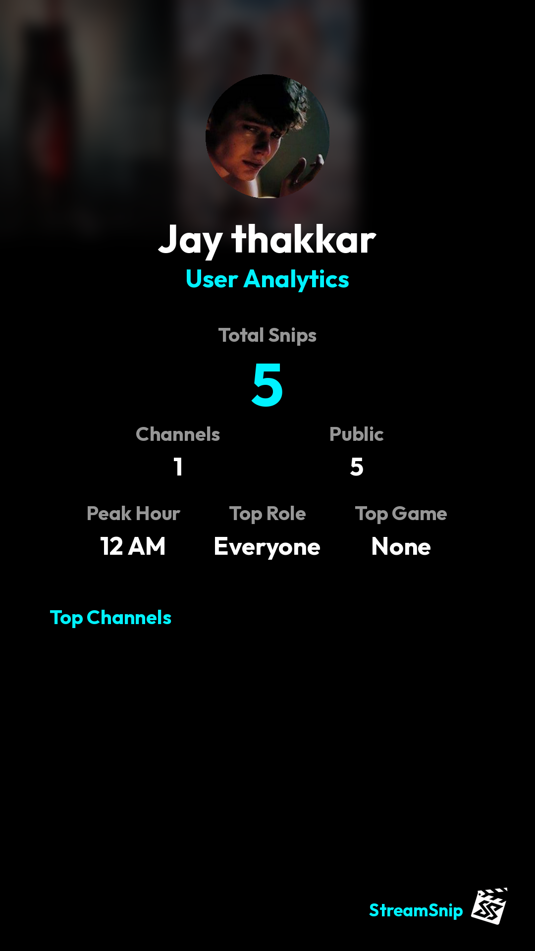 Stats Share Card