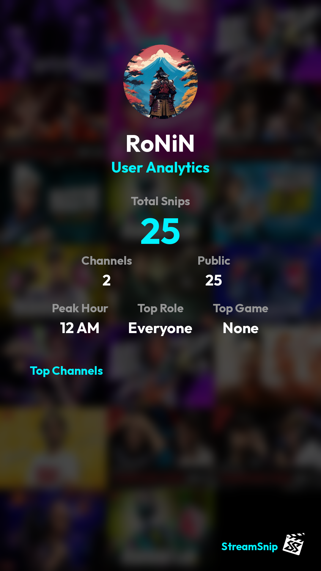 Stats Share Card