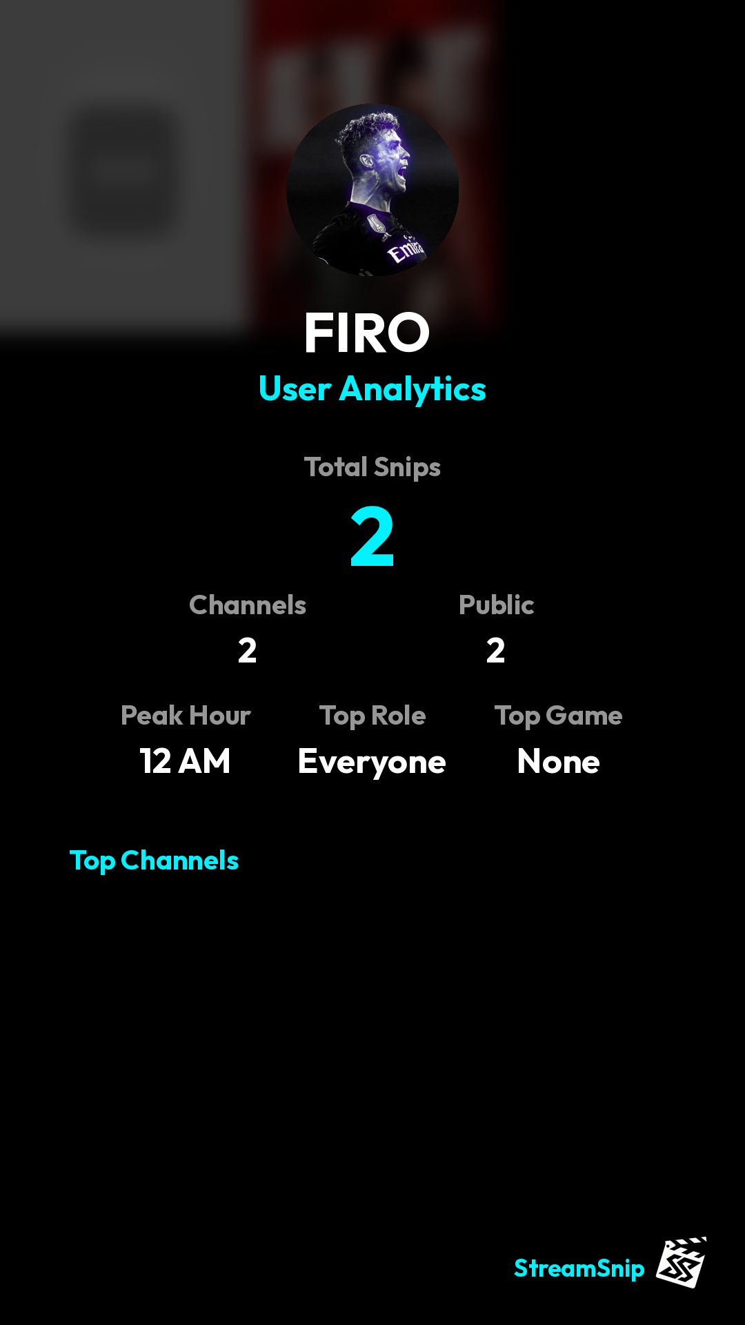 Stats Share Card