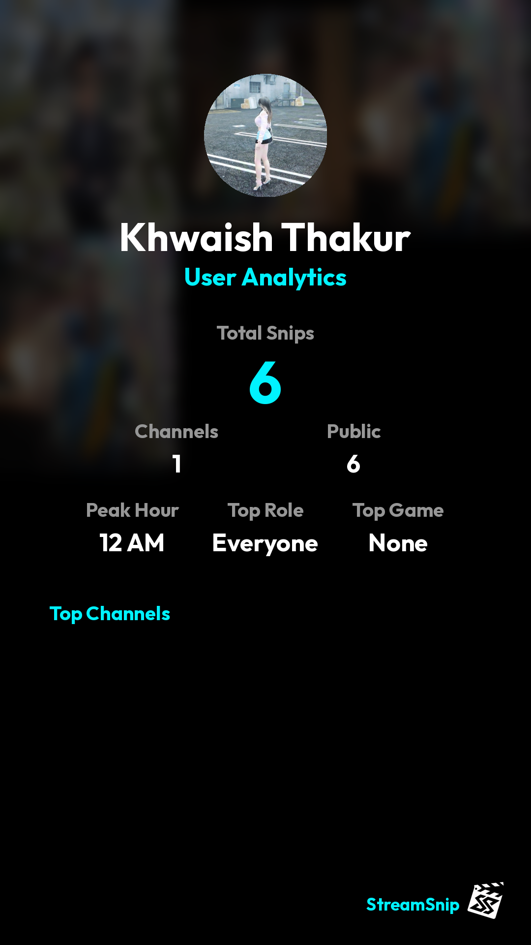 Stats Share Card