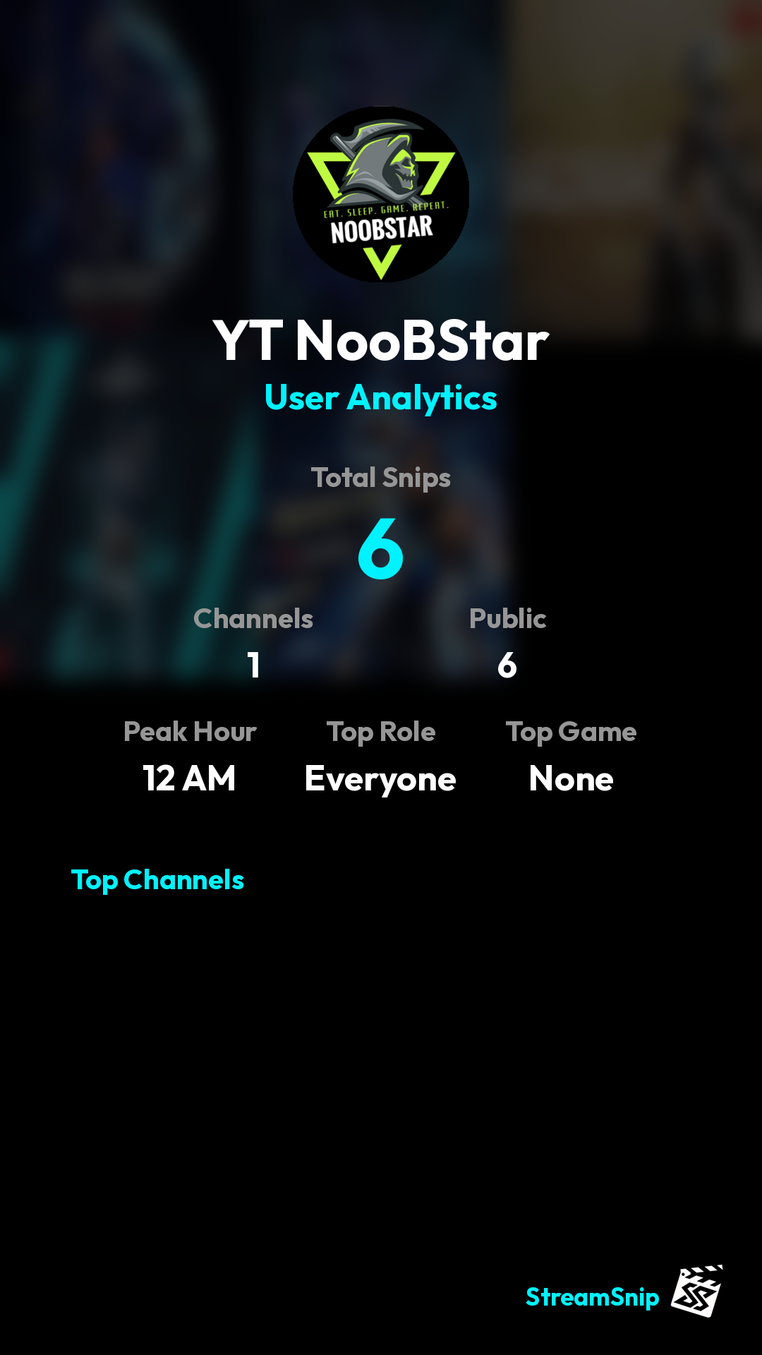 Stats Share Card