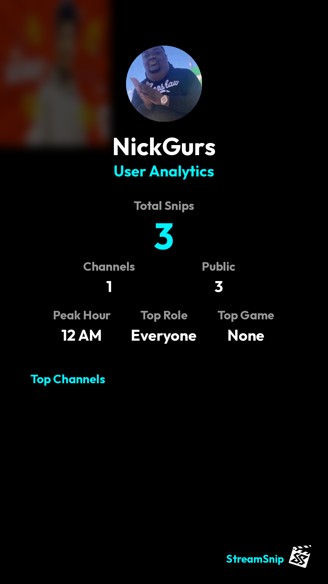 Stats Share Card