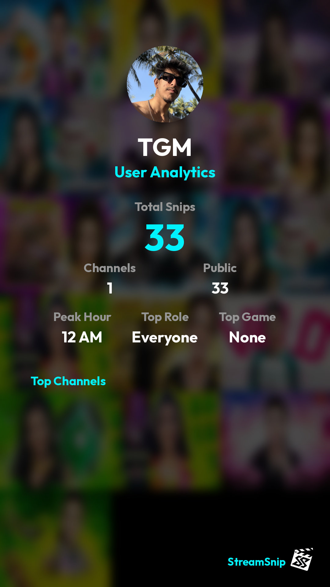 Stats Share Card