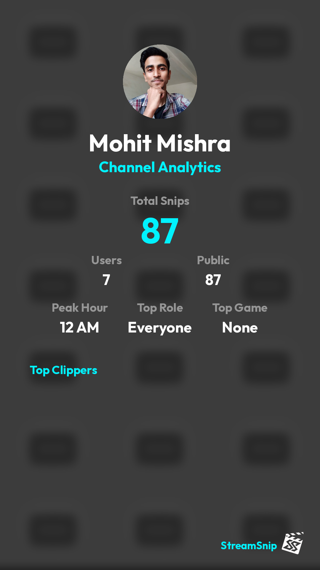 Stats Share Card