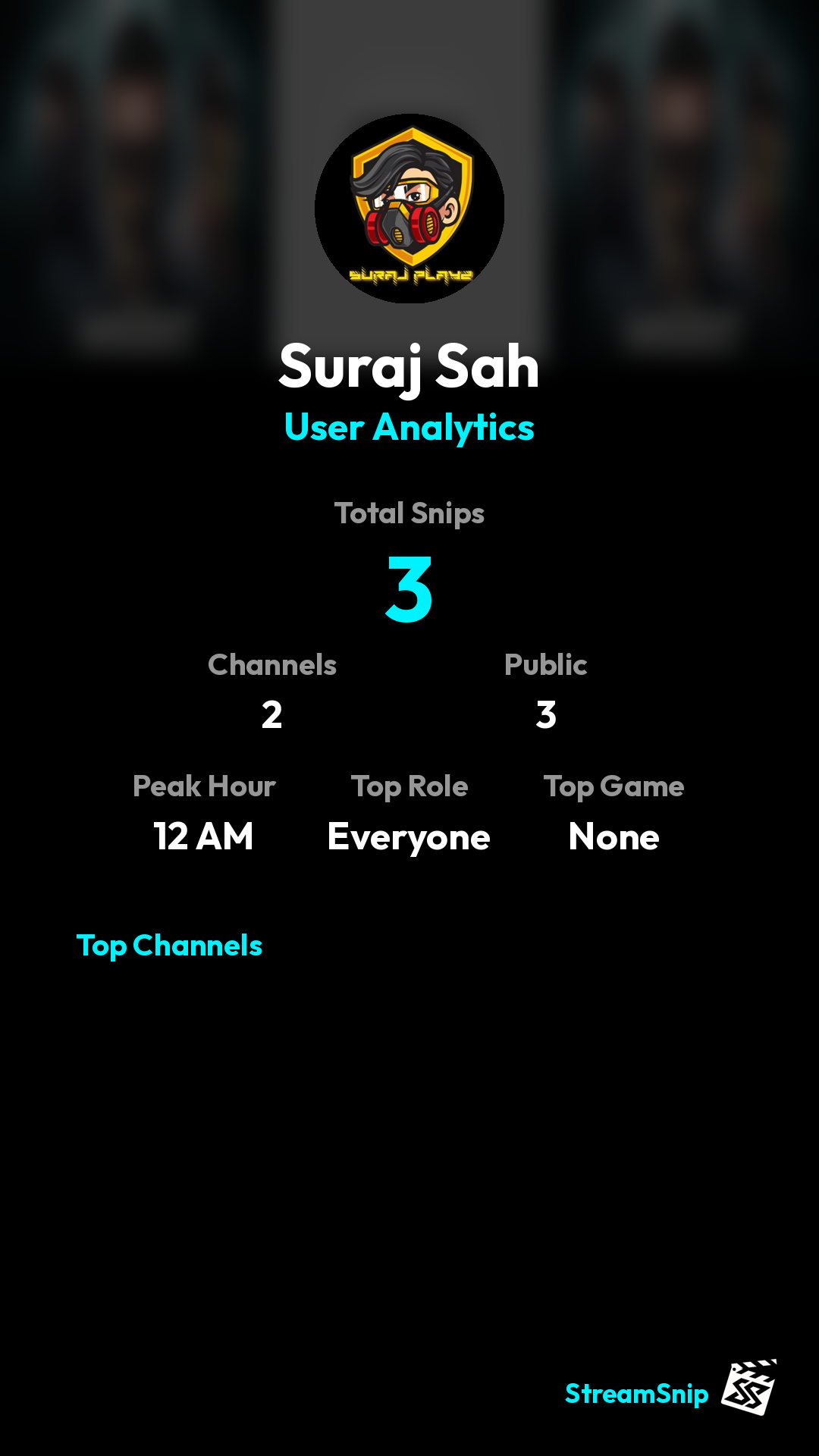 Stats Share Card