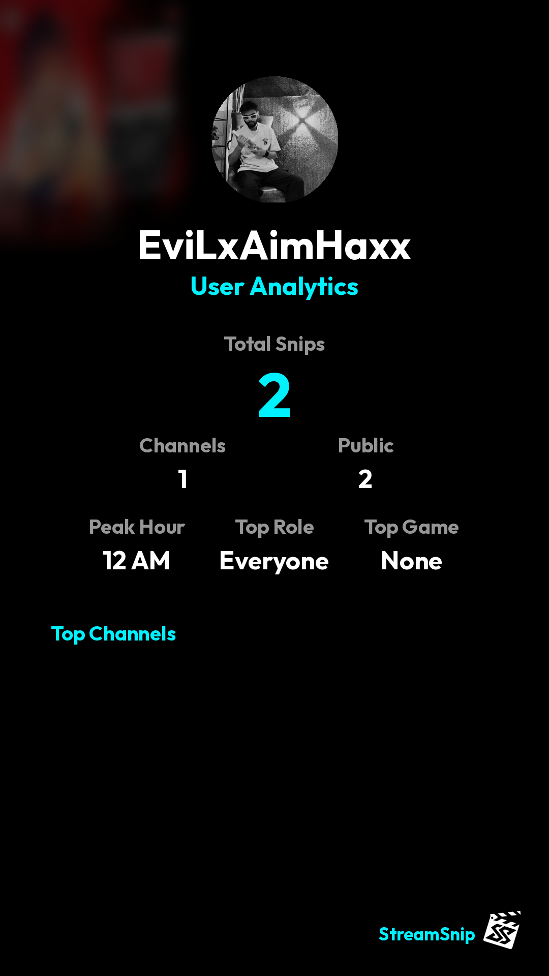Stats Share Card