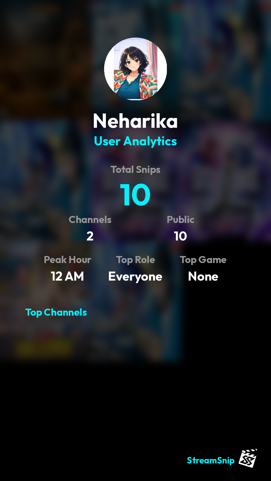 Stats Share Card