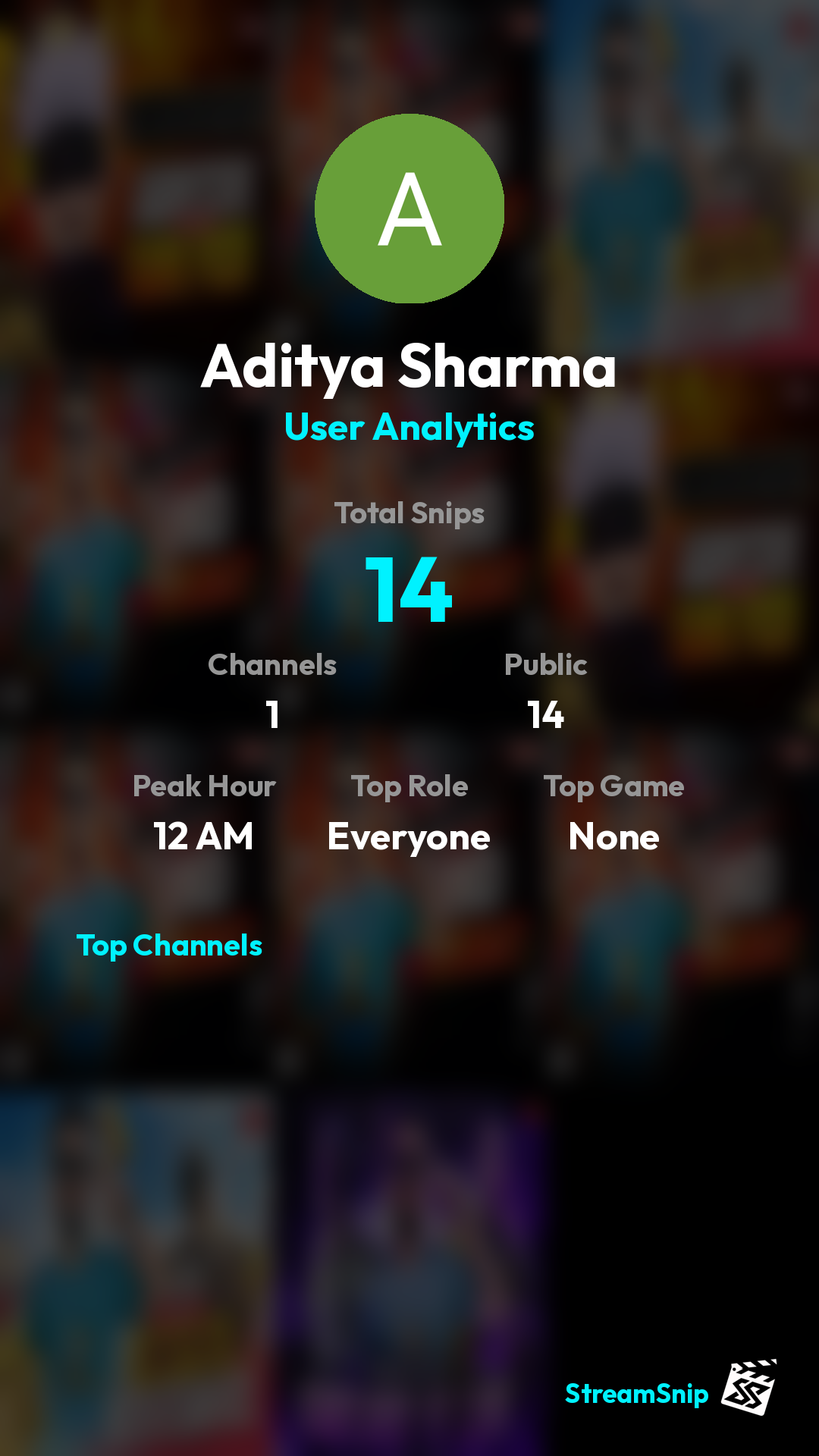 Stats Share Card