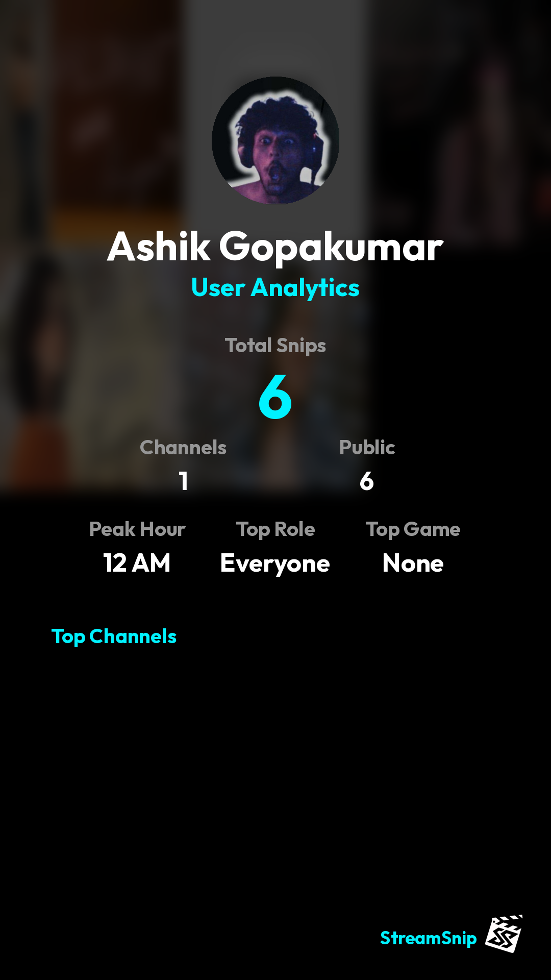 Stats Share Card