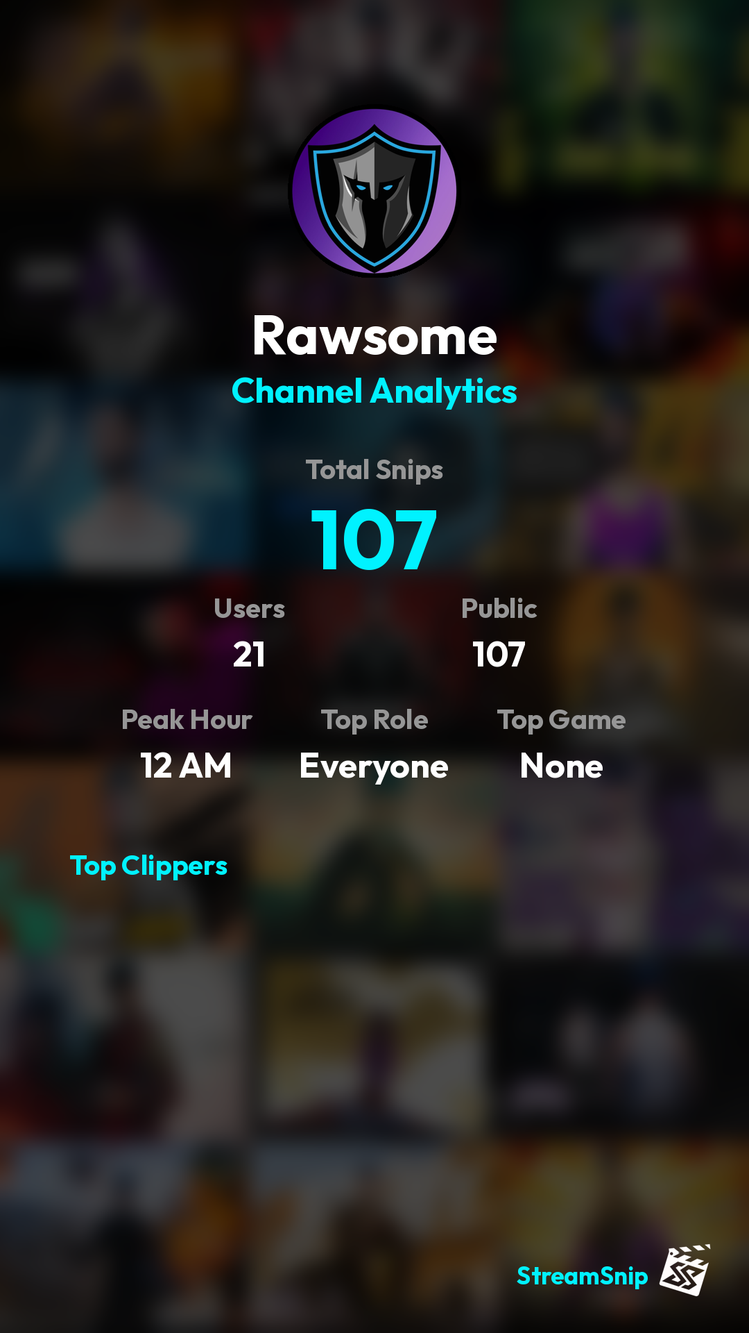 Stats Share Card