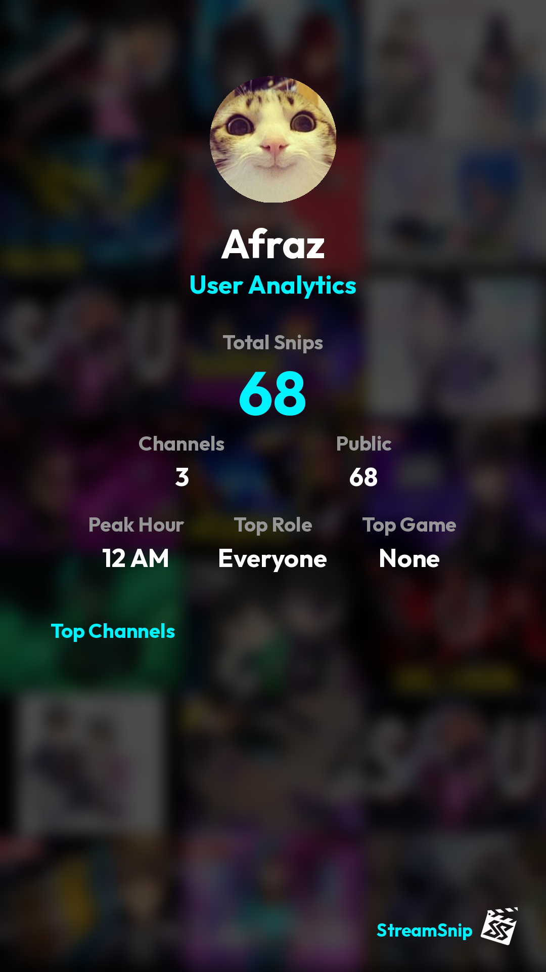 Stats Share Card