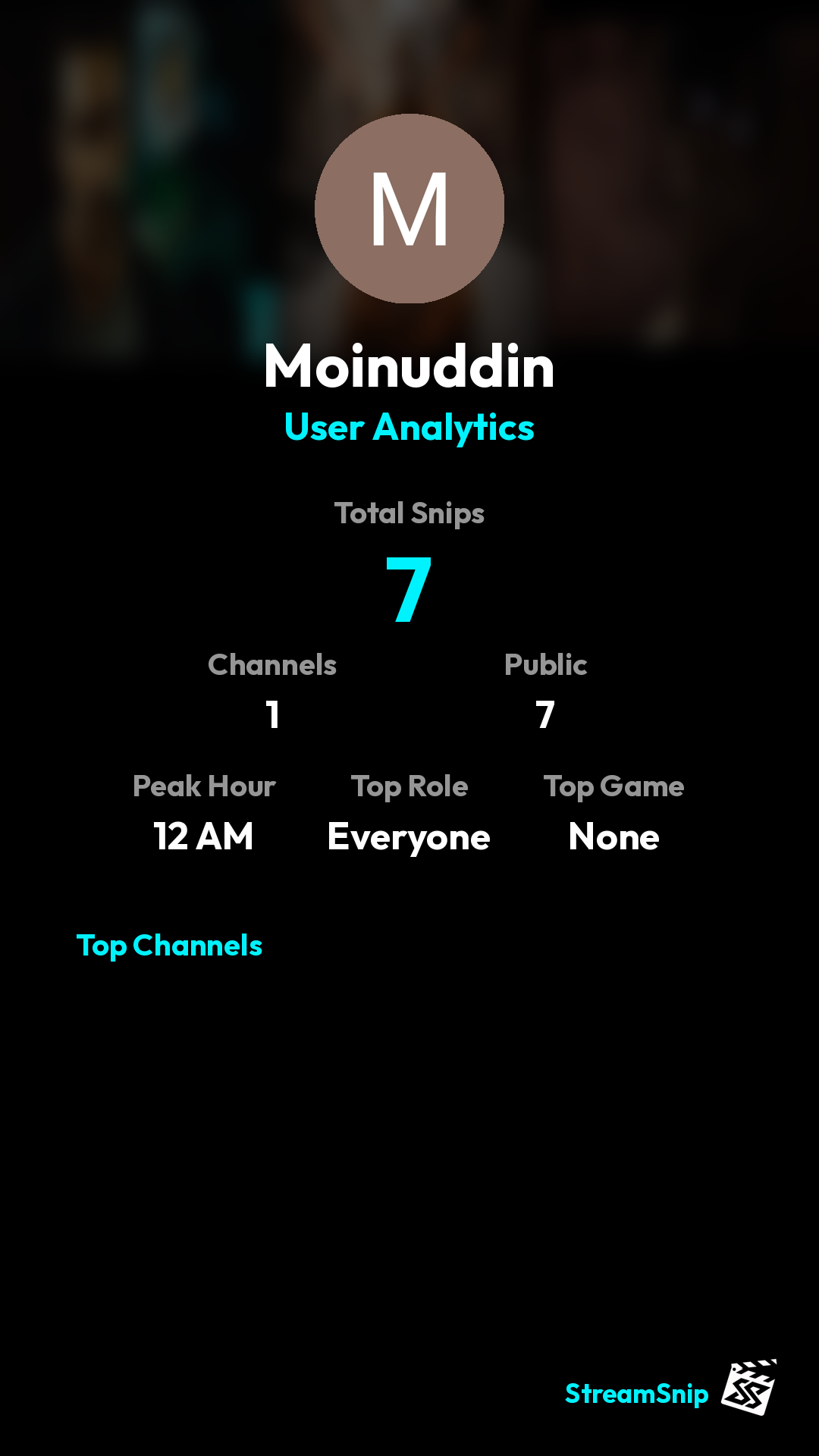 Stats Share Card